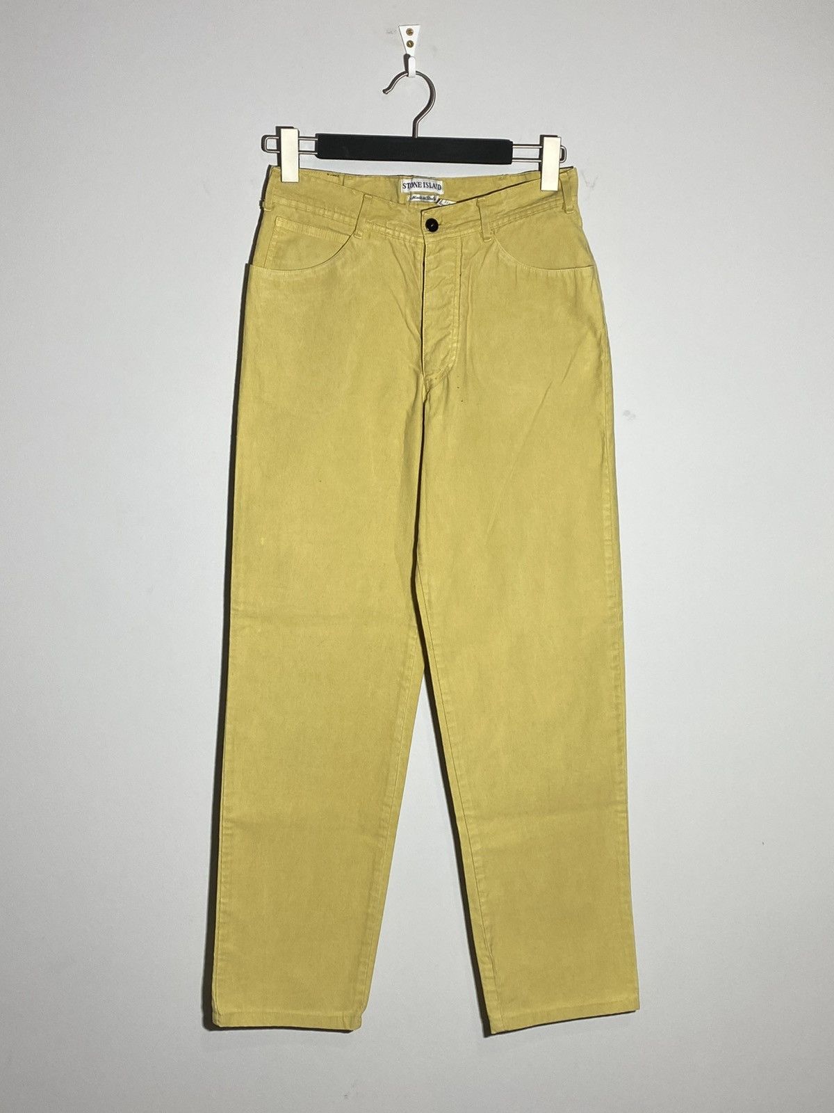 Stone Island Vintage Stone Island Marina 1995 S/S Heavy Denim Pants Size US 32 / EU 48 - 1 Thumbnail