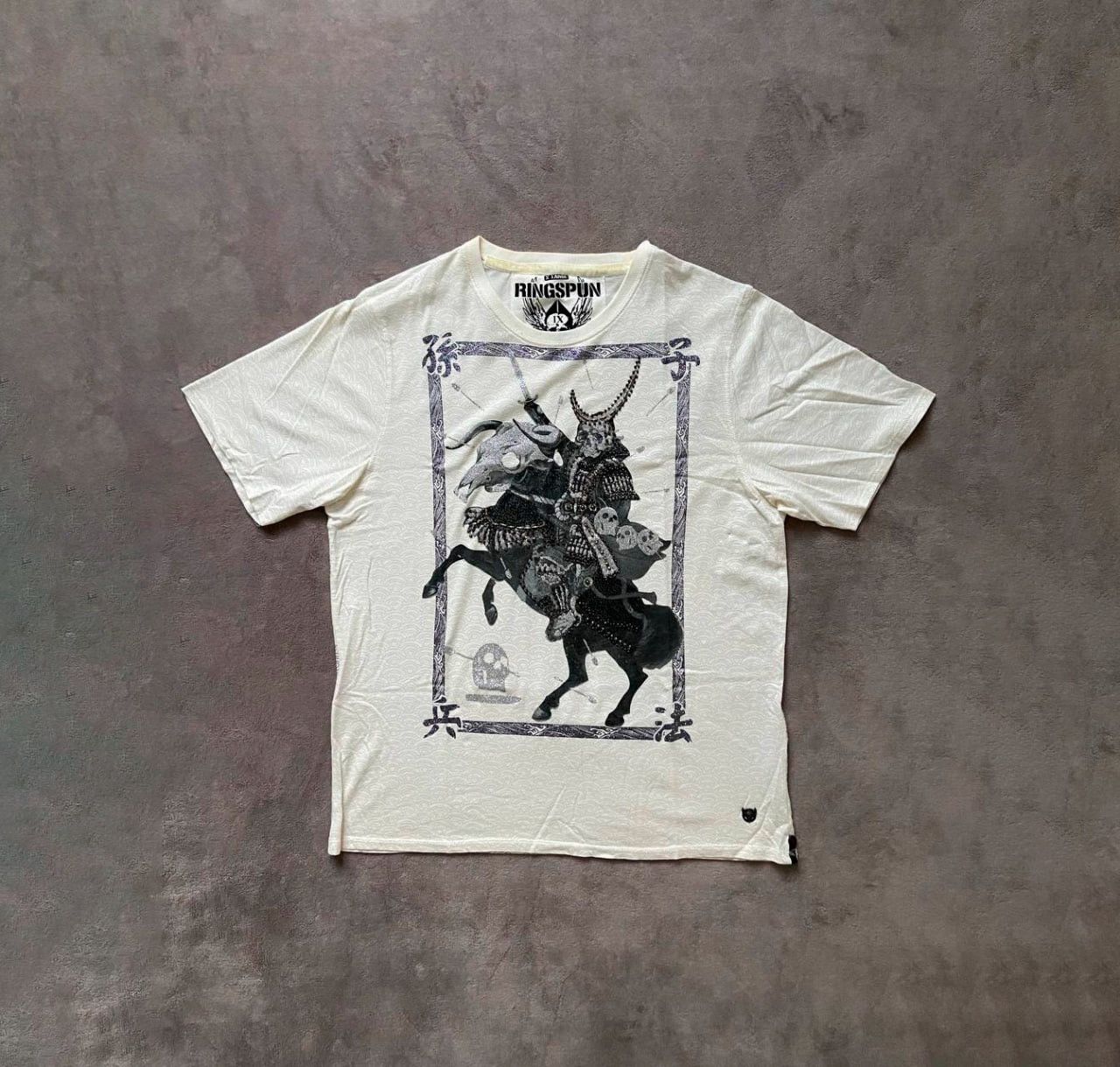 Japanese Brand × Ringspun Vintage Ringspun t-shirt samurai affliction Size US XL / EU 56 / 4 - 1 Thumbnail