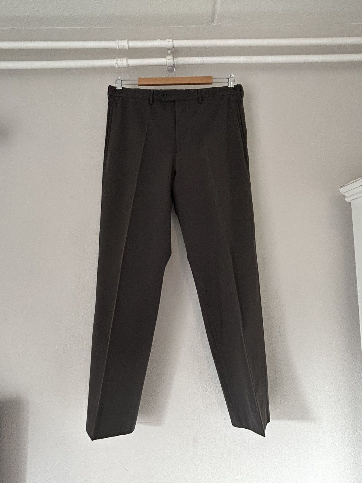 Prada Charcoal Nylon Pants Size US 36 / EU 52 - 1 Thumbnail