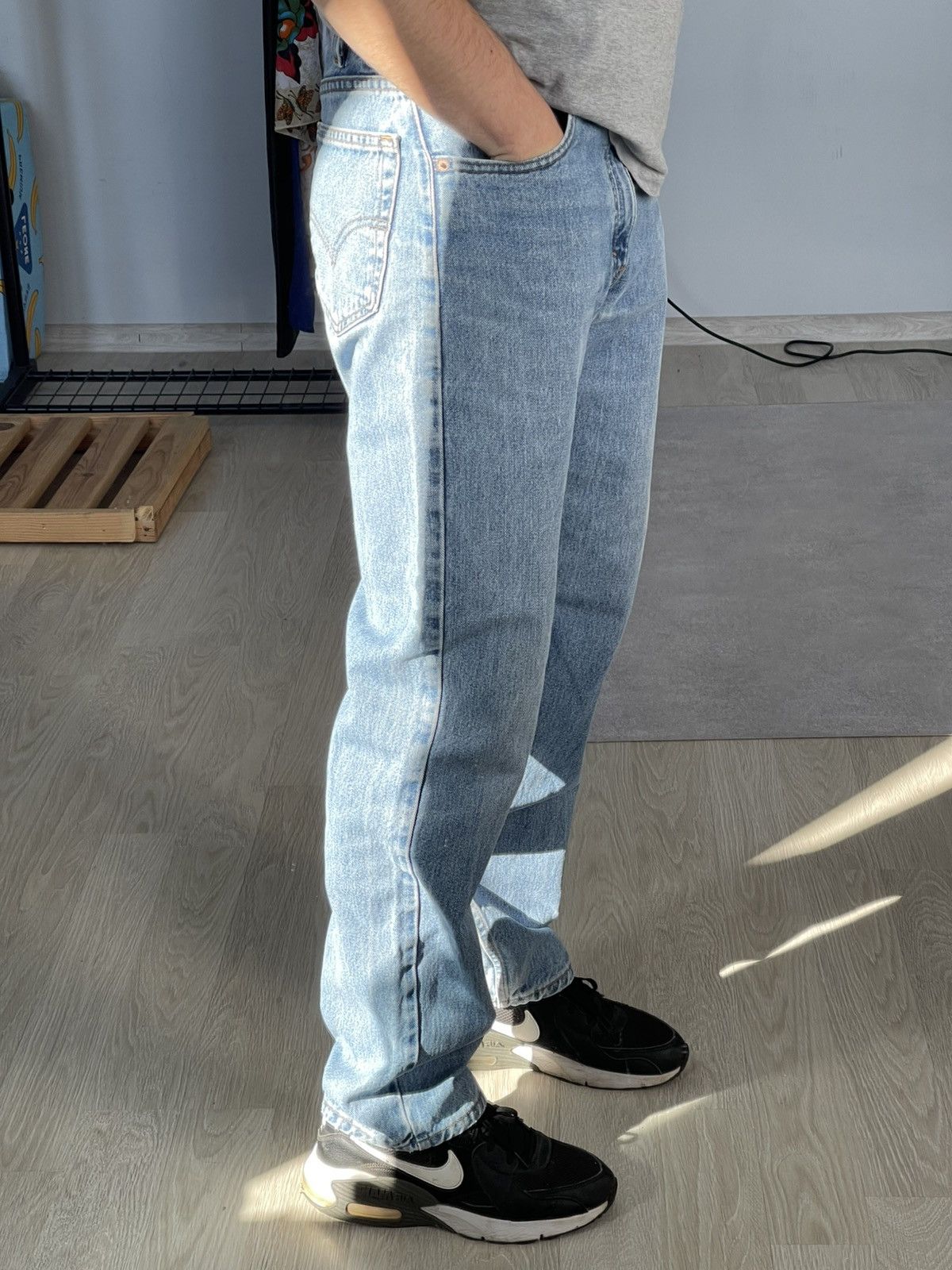 Levi's Vintage '97 Levi's 550 Made In USA Relaxed Loose Jeans Size US 32 / EU 48 - 19 Thumbnail