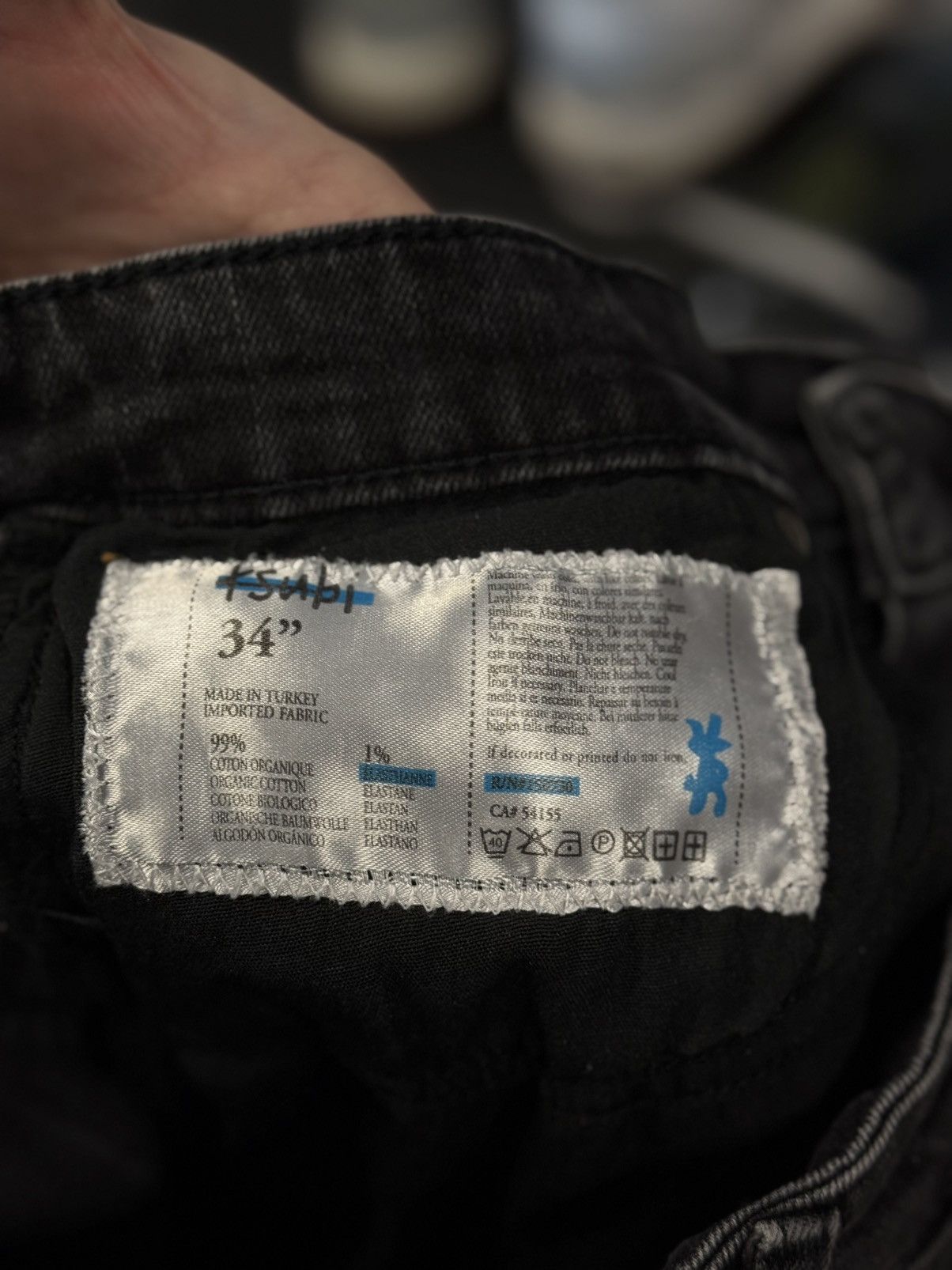 Ksubi Ksubi Black Skinny Jeans Size 34 Pre Owned 🧼 Size US 34 / EU 50 - 14 Thumbnail