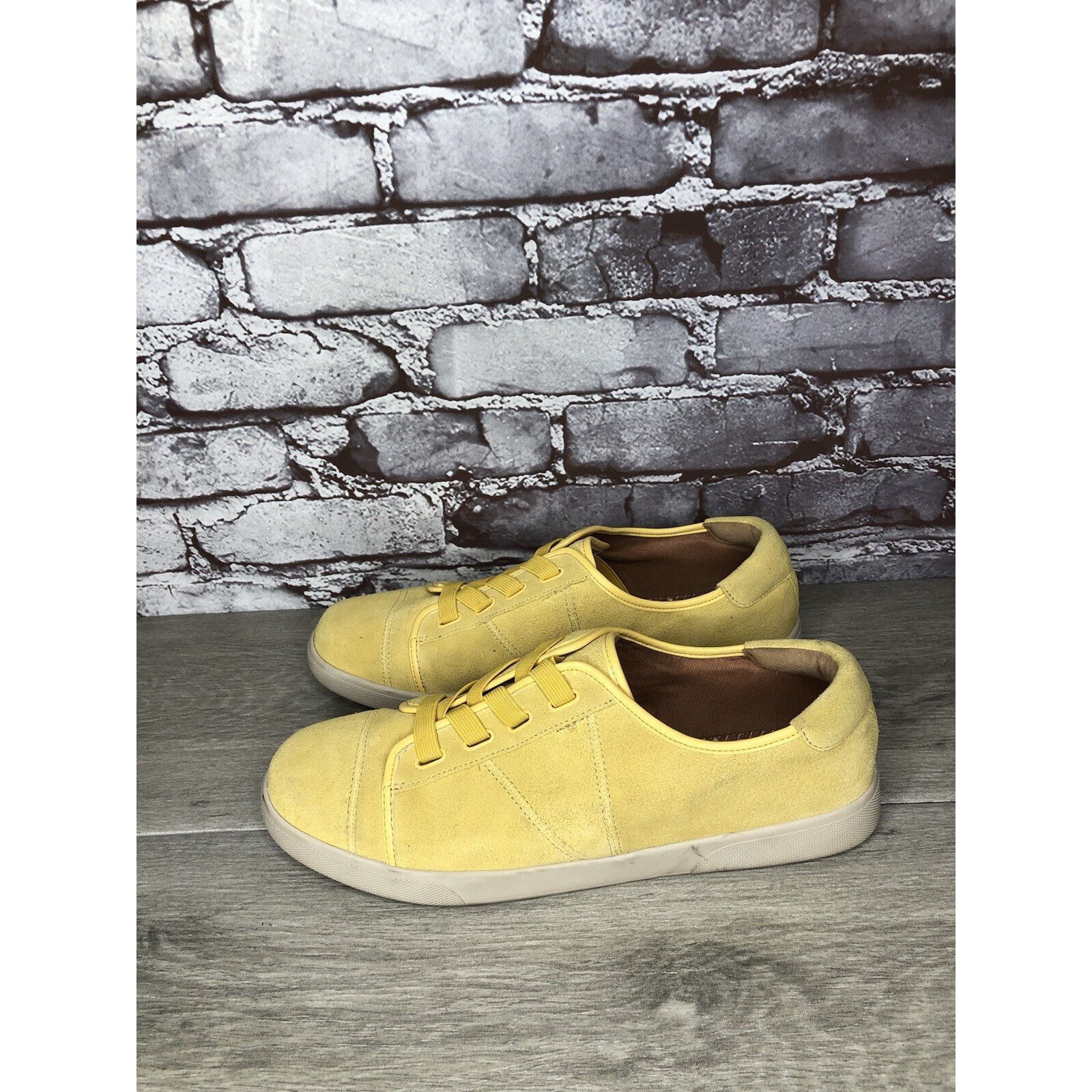 Other Vionic Jean Yellow Suede Casual Comfort Lace Sneakers Shoes Size US 9.5 / IT 39.5 - 16 Thumbnail