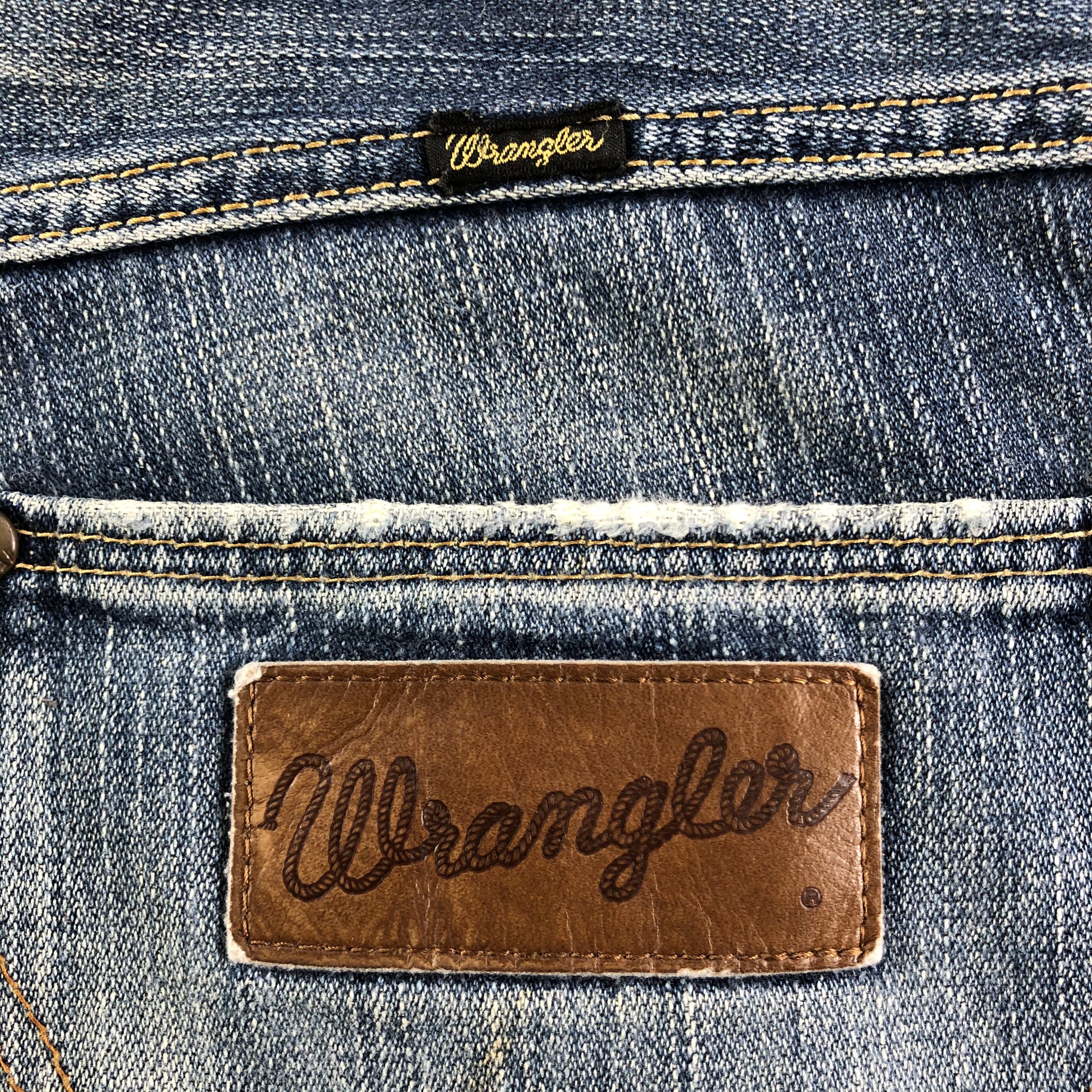Vintage × Wrangler Vintage Blue Wash Wrangler Jeans-JM3306 Size US 34 / EU 50 - 6 Thumbnail