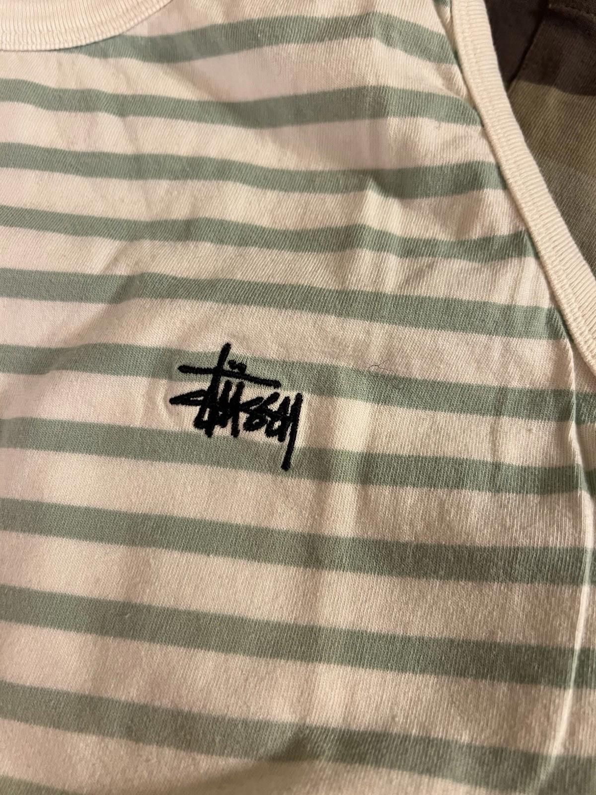 Stussy Pre-Owned Vintage Stussy Tank Top Shirt Large Made In India Size US L / EU 52-54 / 3 - 7 Thumbnail