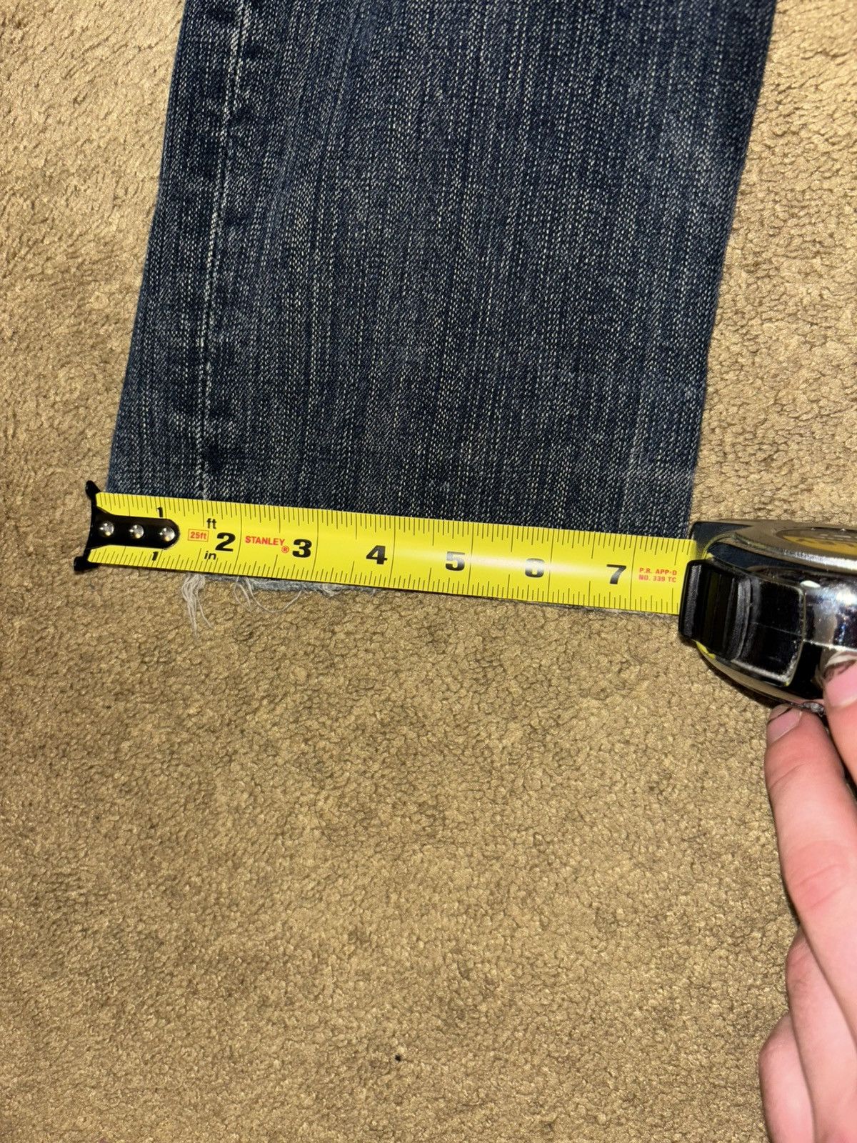PPFM PPFM double waisted denim Size US 33 - 4 Thumbnail
