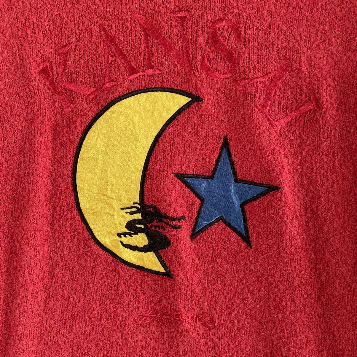 Designer × Kansai Yamamoto × Vintage Vintage Kansai Sport by Kansai Yamamoto Dragon Turtle Neck Size US L / EU 52-54 / 3 - 3 Thumbnail