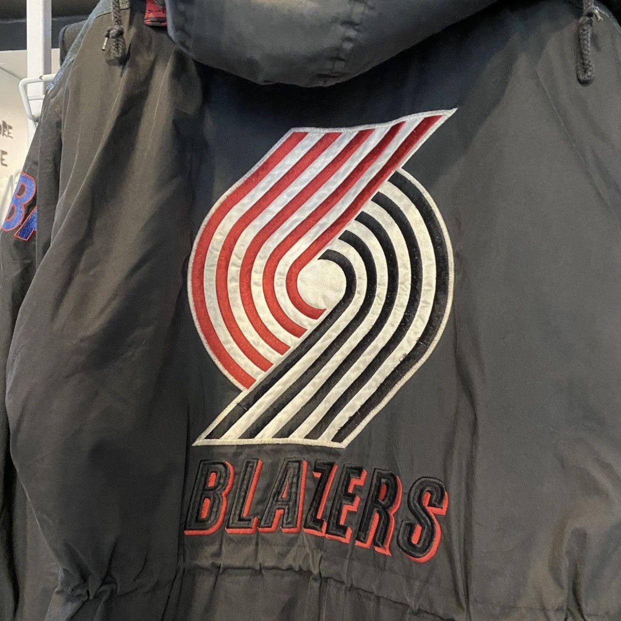 NBA VINTAGE‼️Portland Trail Blazers NBA Pro Player Parka Jackets Size US L / EU 52-54 / 3 - 17 Thumbnail