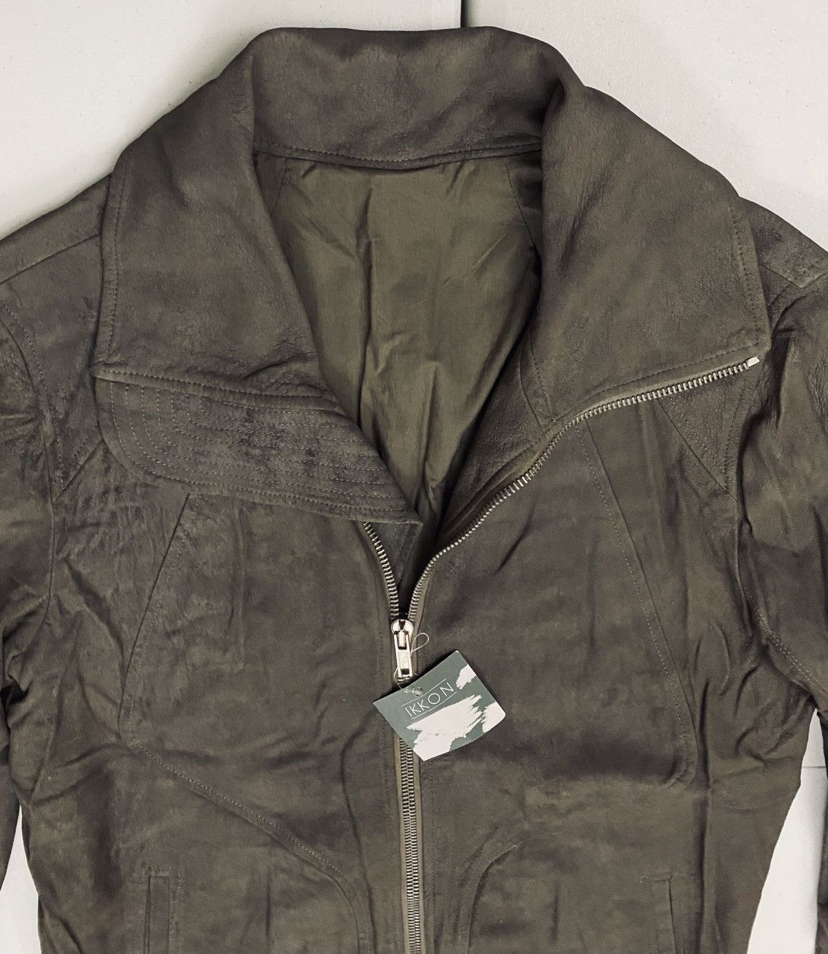 Rick Owens Rick Owens Blistered Lamb High Neck Intarsia DNA Dust Jacket Size US L / EU 52-54 / 3 - 12 Thumbnail