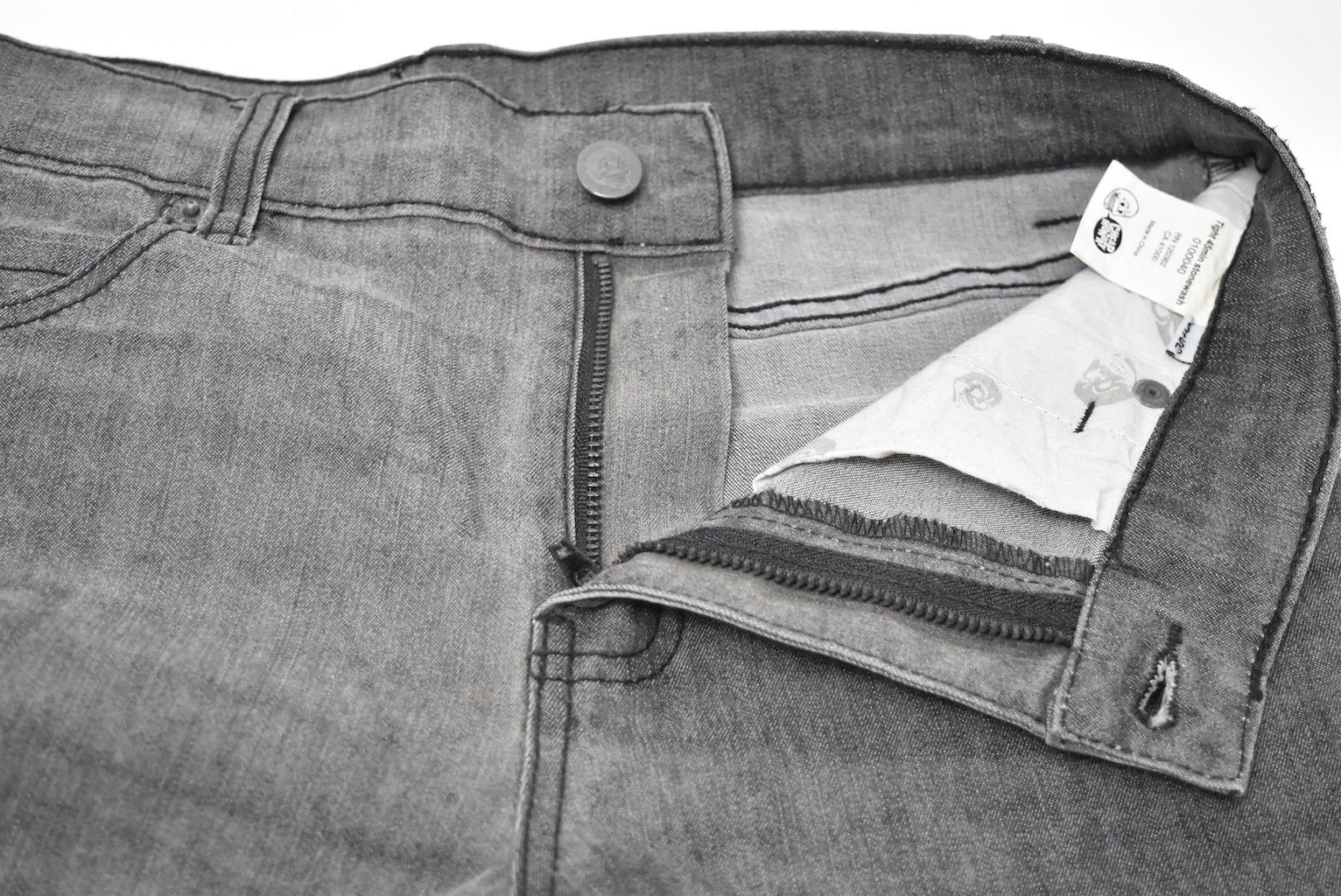 Japanese Brand black denim pants 23483 - 496 50 Size US 31 - 8 Thumbnail