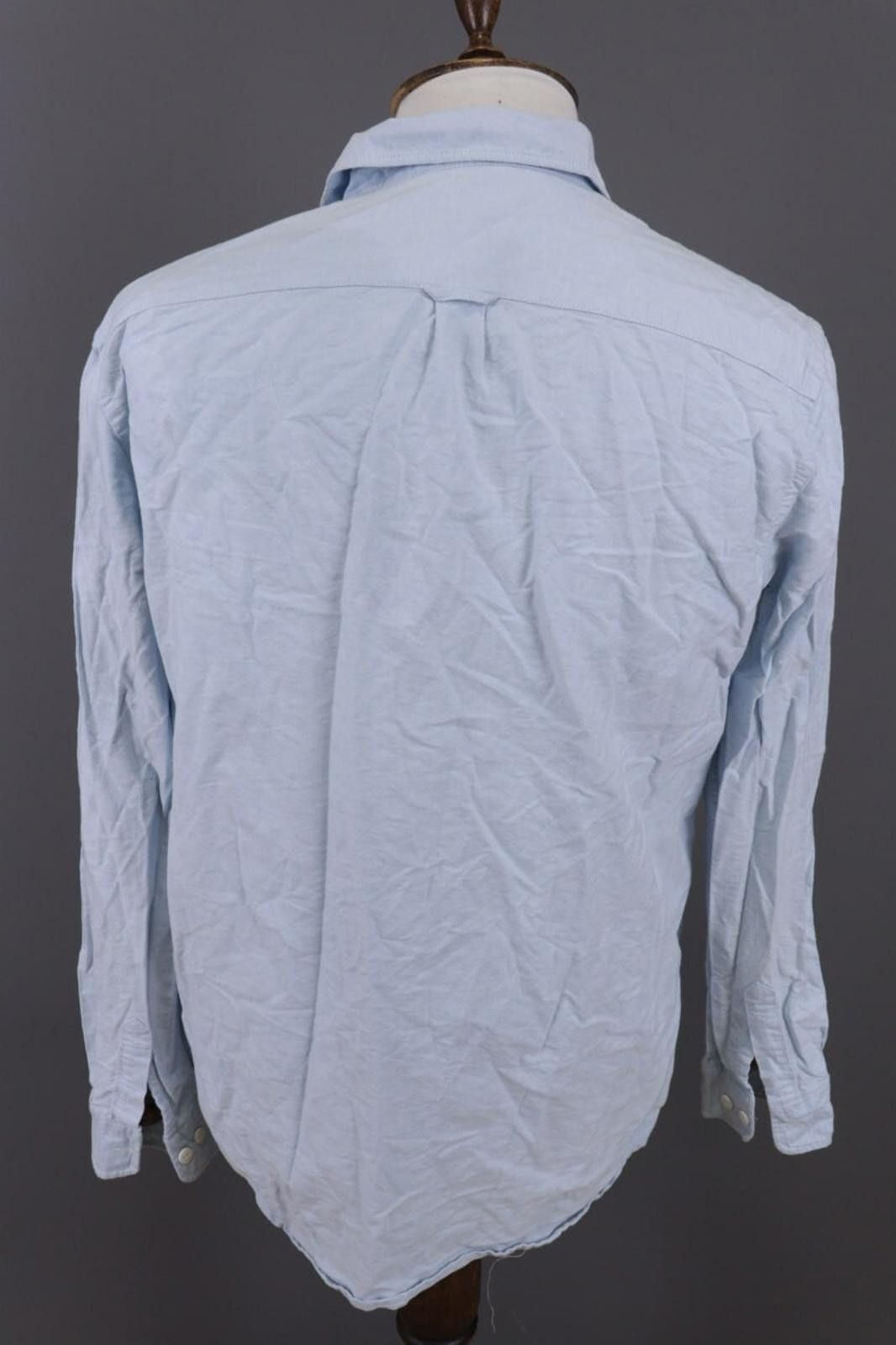 Edwin Edwin Cardet Shirt Blue Button Down Shirt Size XL Size US XL / EU 56 / 4 - 9 Thumbnail