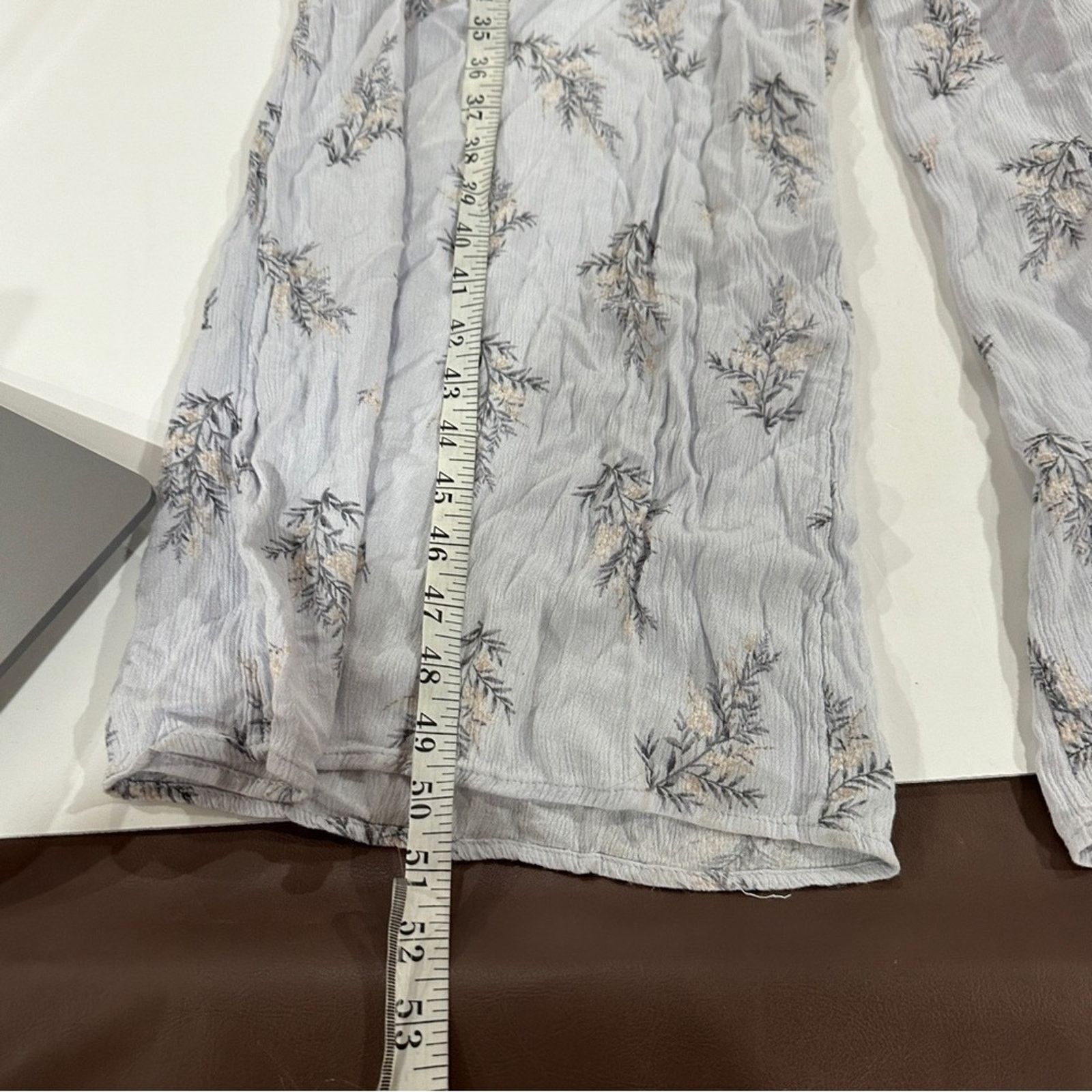 Urban Outfitters Urban Outfitters KerriAnn Light Purple Floral Print Jumpsuit Size 28" / US 6 / IT 42 - 11 Thumbnail