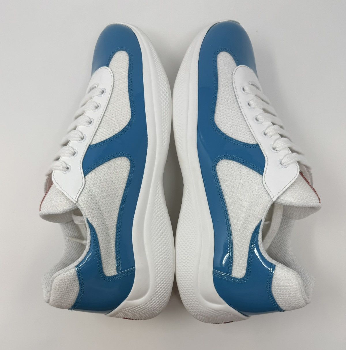 Prada Prada Americas Cup Sneaker Light Blue Size US 10 / EU 43 - 3 Thumbnail
