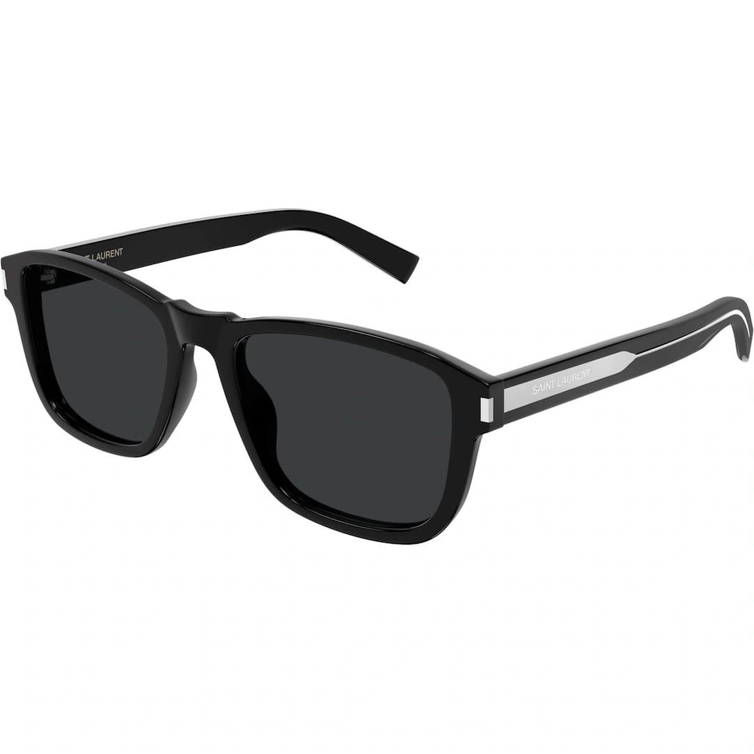 Saint Laurent Paris o1g2r1mq0526 Size: OS / Rectangle Sunglasses in Black Size ONE SIZE - 1 Thumbnail