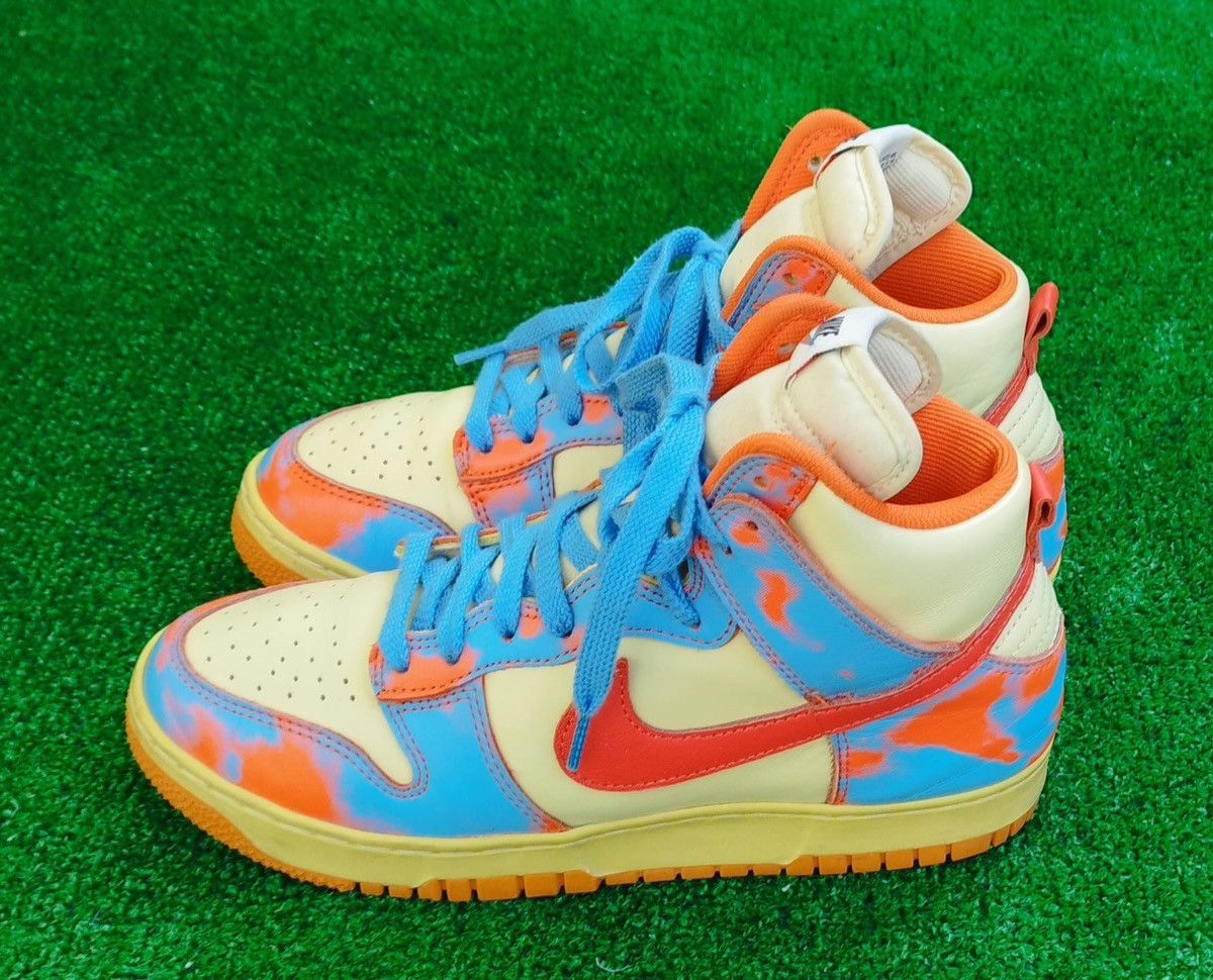Nike Shoes Nike Dunk High 1985 Acid Wash. Size US 6.5 / EU 39-40 - 3 Thumbnail