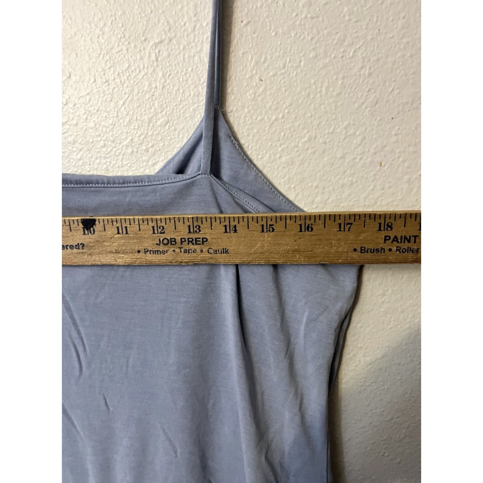 Banana Republic Banana Republic Womens Camisole Tank Blue Spaghetti Strap Scoop Neck Size Large Size ONE SIZE - 5 Thumbnail