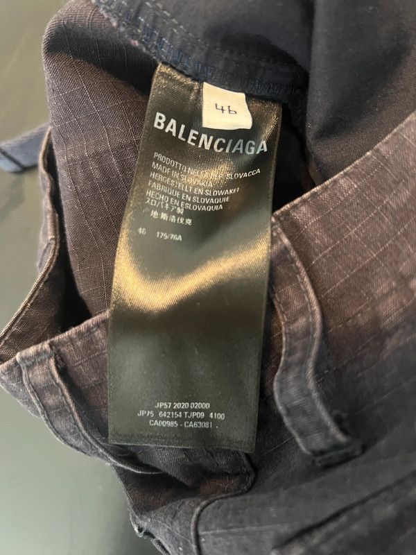 Balenciaga Balenciaga ripstop Cargo Pants Black Size US 30 / EU 46 - 5 Thumbnail