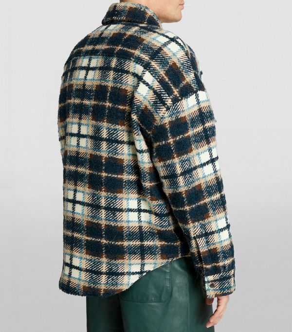 Amiri Amiri Quilted Plaid Flannel Jacket Size US L / EU 52-54 / 3 - 11 Thumbnail