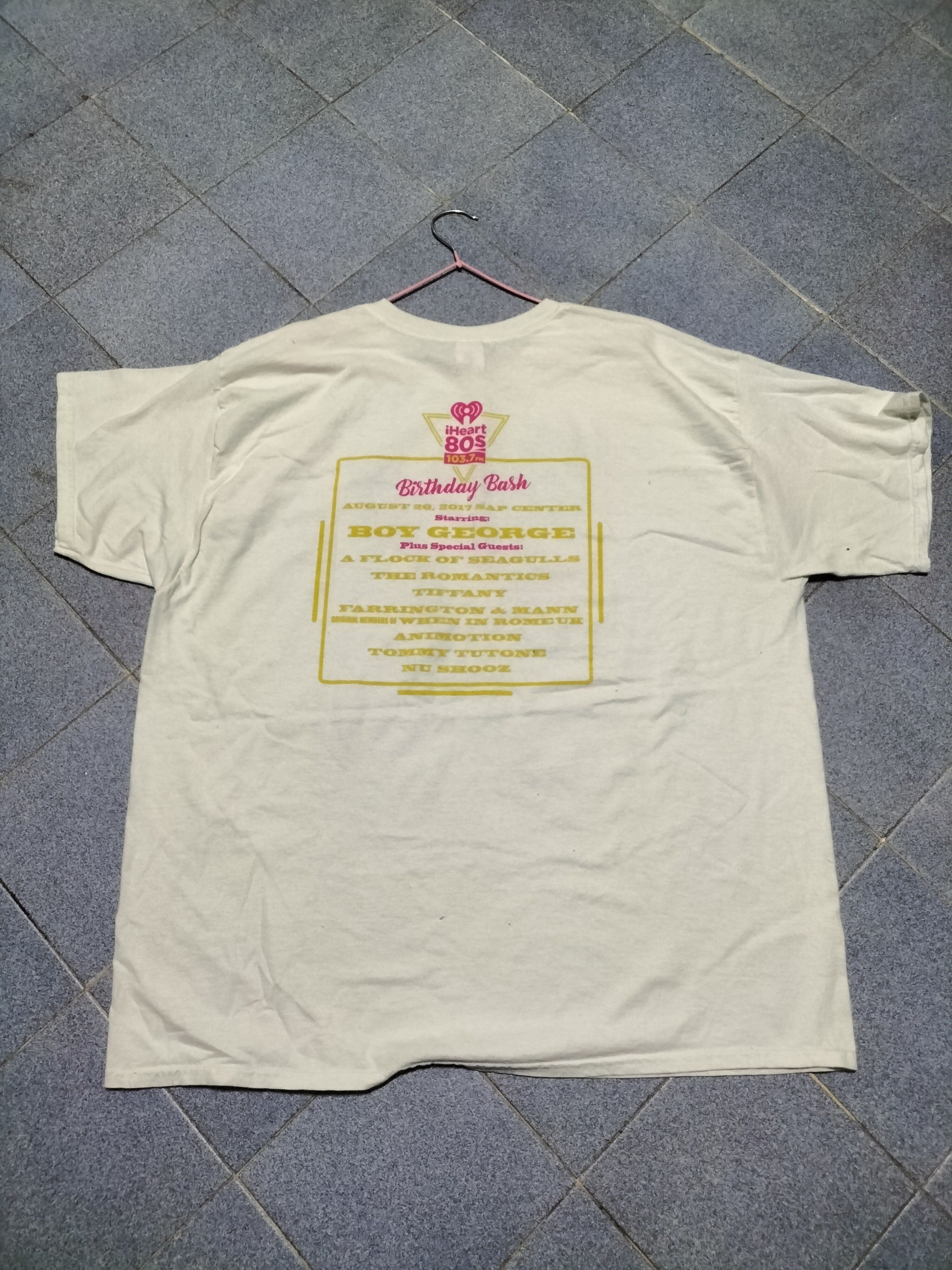 Band Tees Boy George Culture Club Staring The Ramantic Flock Size US XXL / EU 58 / 5 - 4 Thumbnail