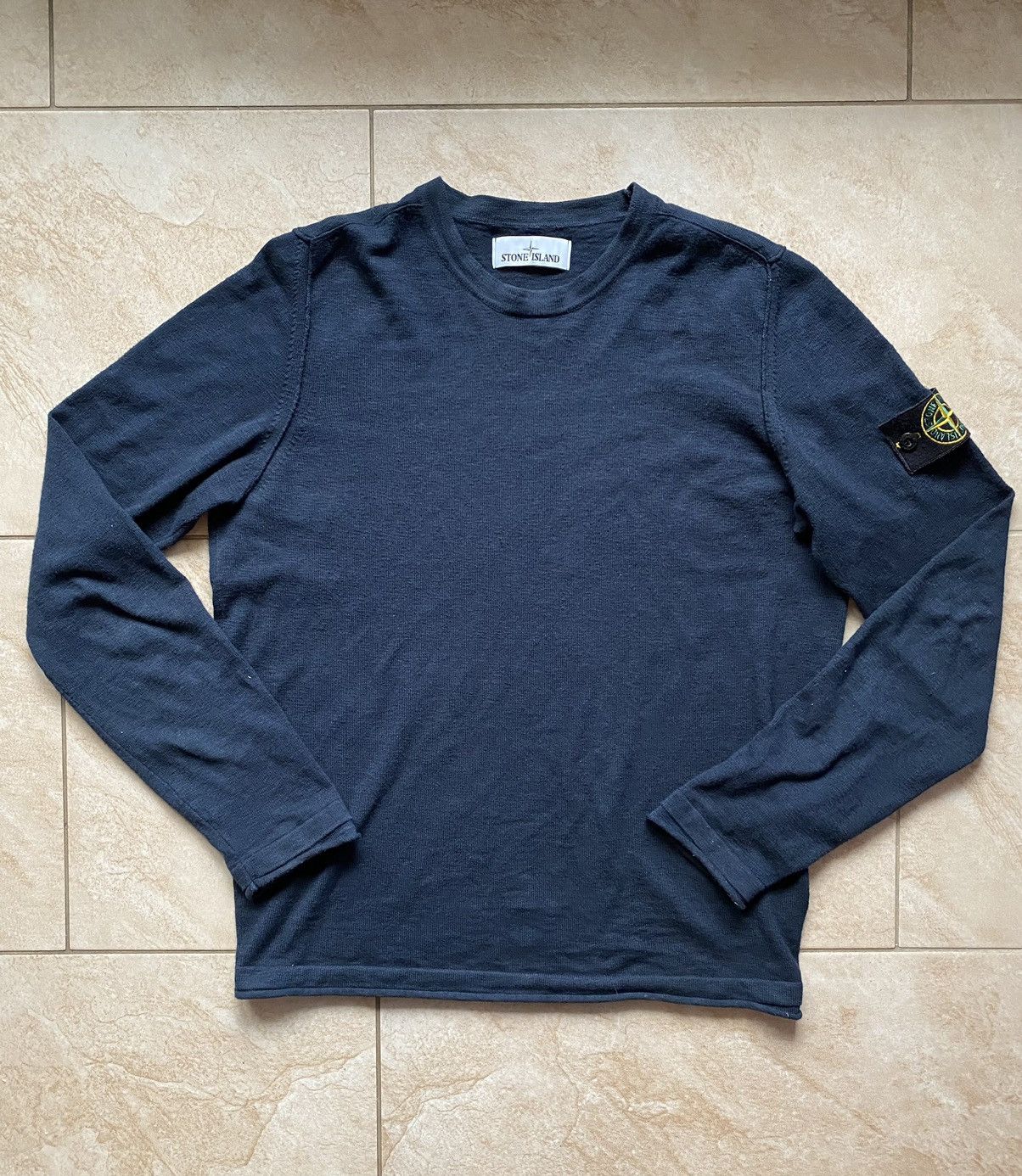 image of Sweater Stone Island in Navy, Men's (Size Small)