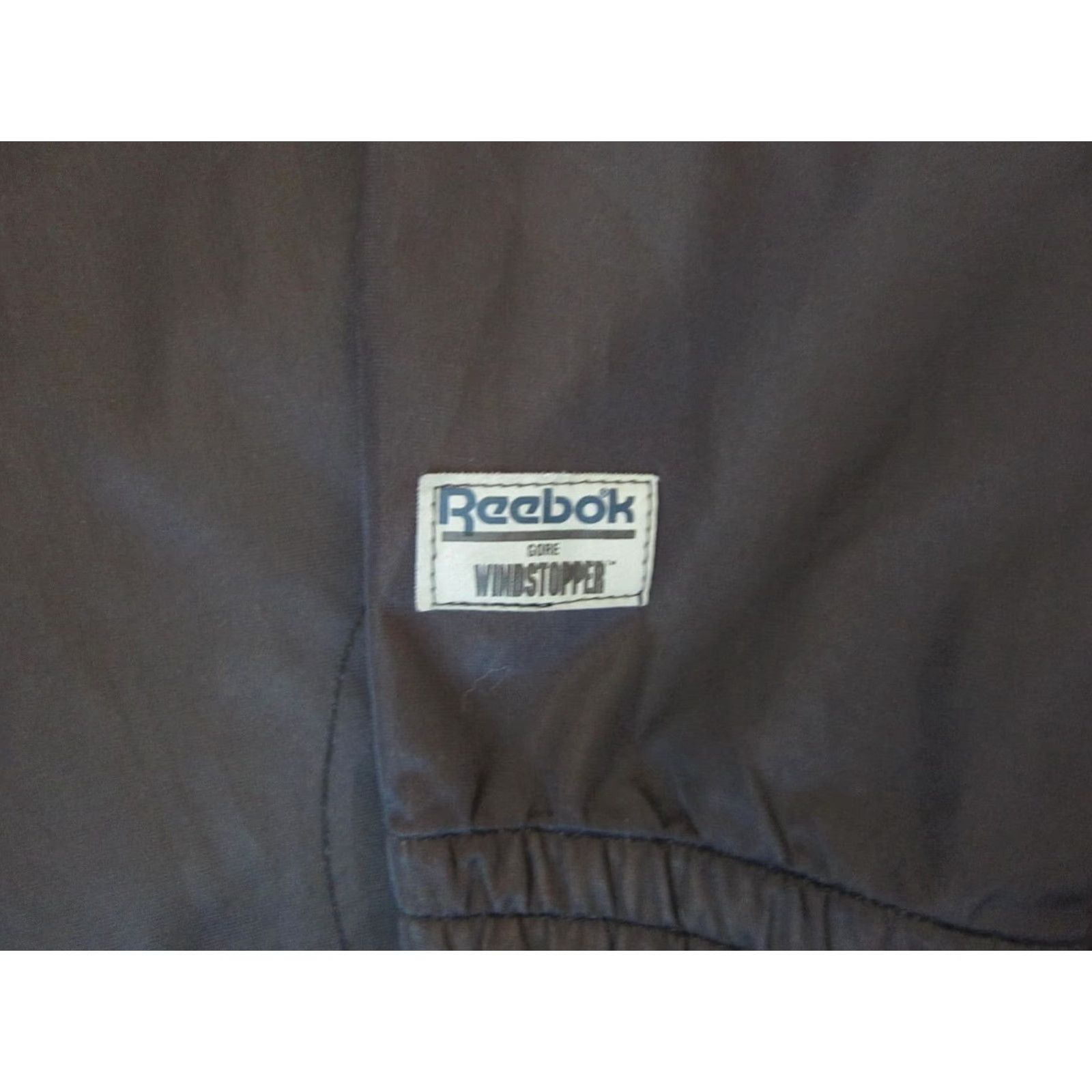Reebok VINTAGE Reebok Jacket Womens L Black Blue Gore Windstopper Zip Size L / US 10 / IT 46 - 3 Thumbnail