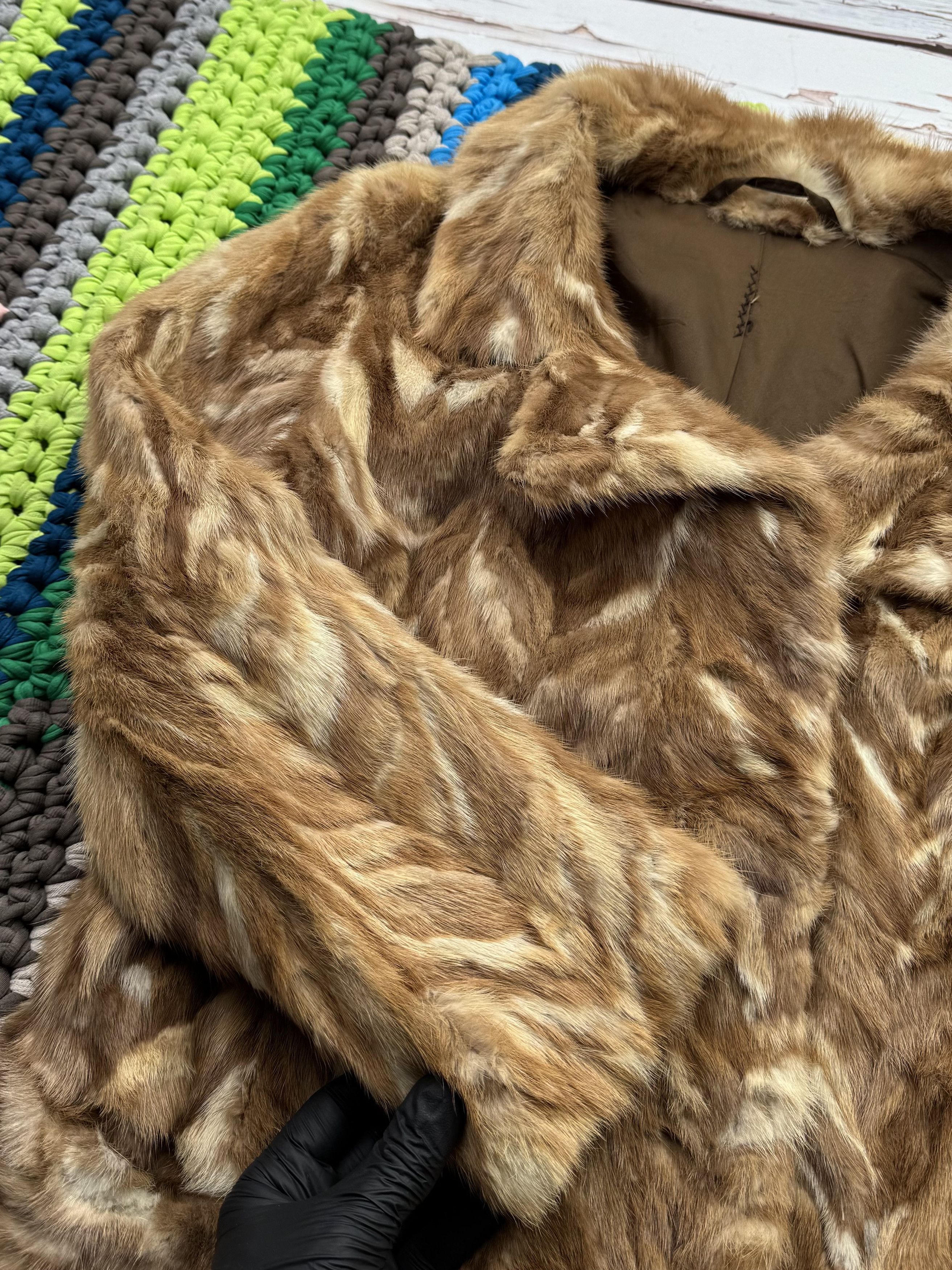 Vintage Vintage Real Fur Coat D15 Size M / US 6-8 / IT 42-44 - 4 Thumbnail
