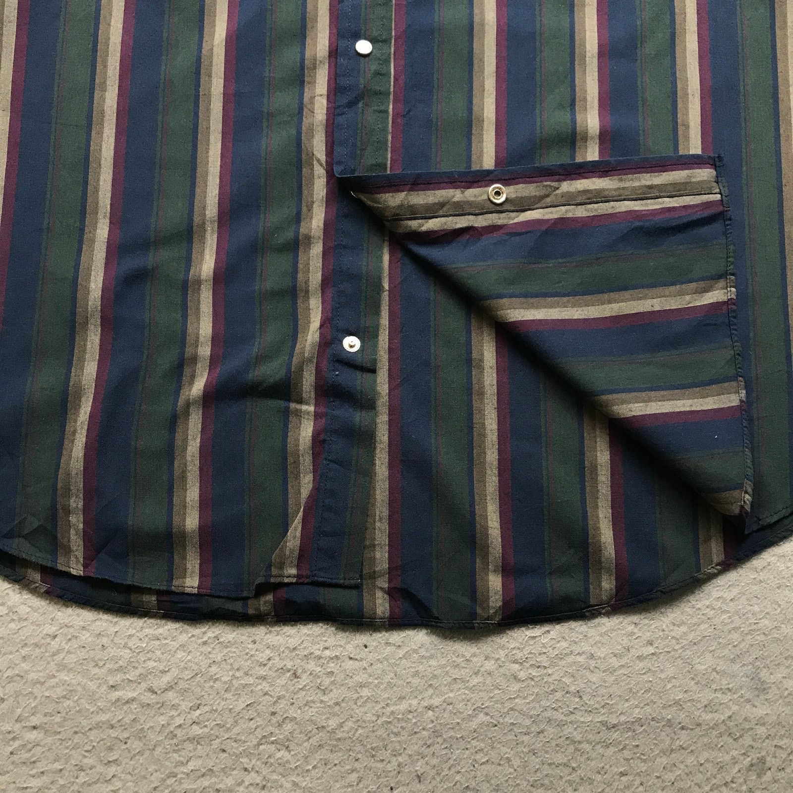 Other Vintage Ely Plains Big Man Button Up Shirt Men 2X Pearl Size US XXL / EU 58 / 5 - 8 Thumbnail