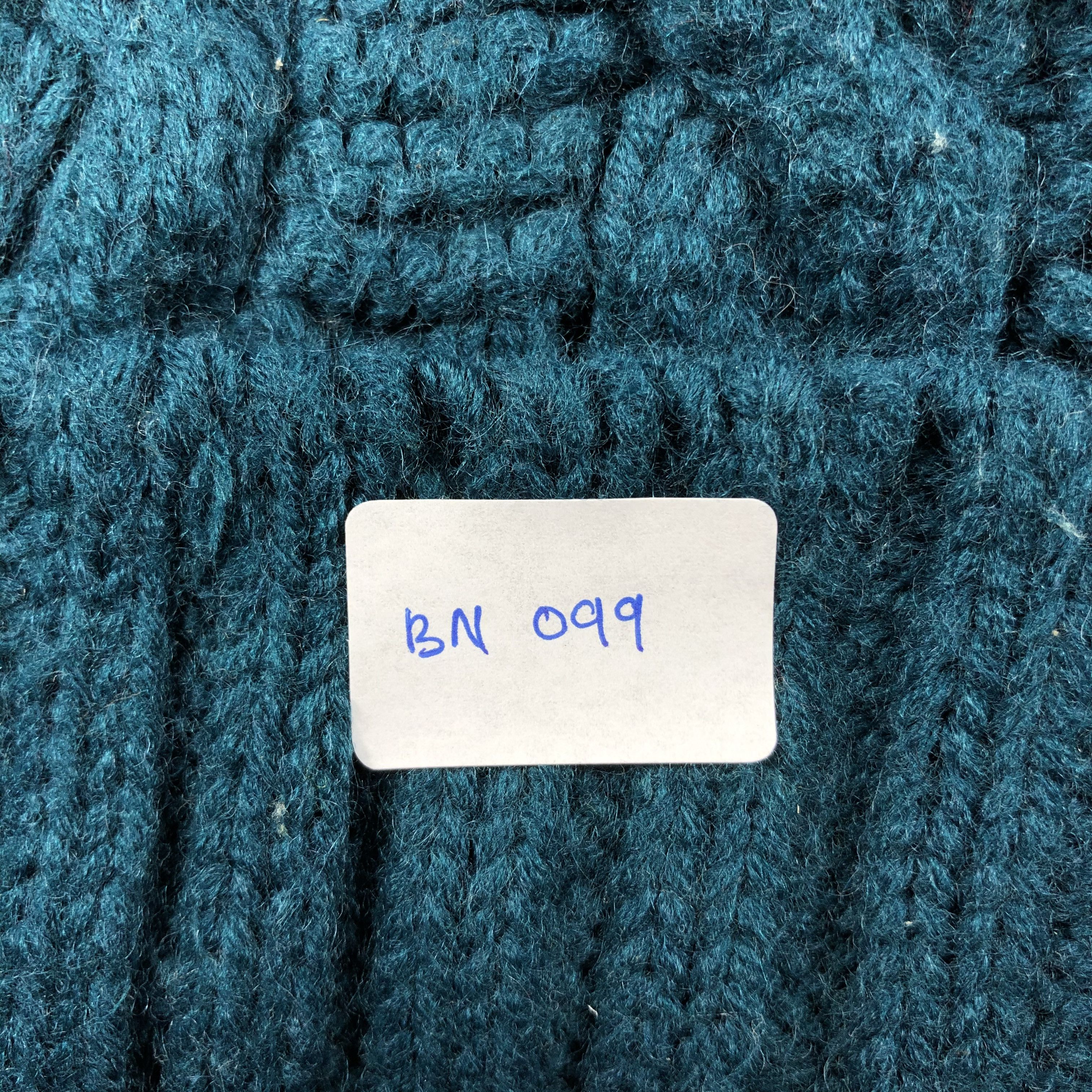 Japanese Brand Cable Knit Plain Beanie Size ONE SIZE - 5 Thumbnail