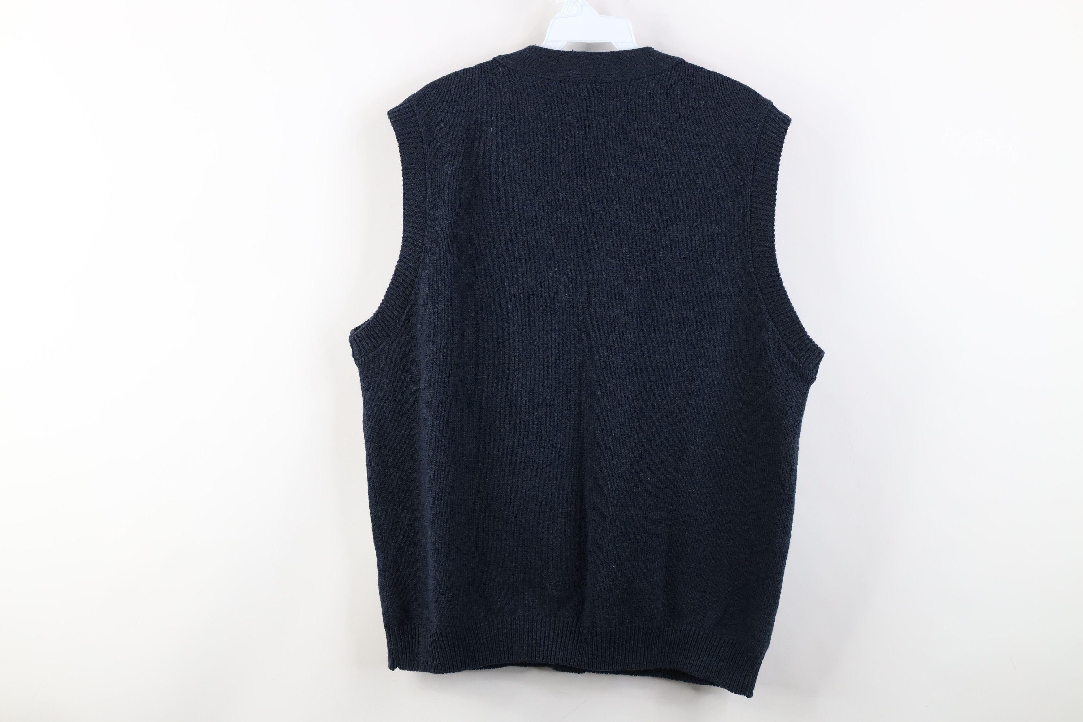 Brooks Brothers Vintage Brooks Brothers Pima Cotton Knit Sweater Vest Black Size US XL / EU 56 / 4 - 9 Thumbnail