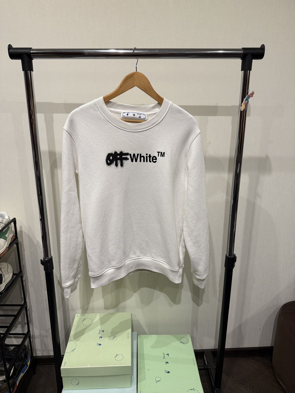 Off-White Off White Sweatshirt Size US S / EU 44-46 / 1 - 1 Thumbnail