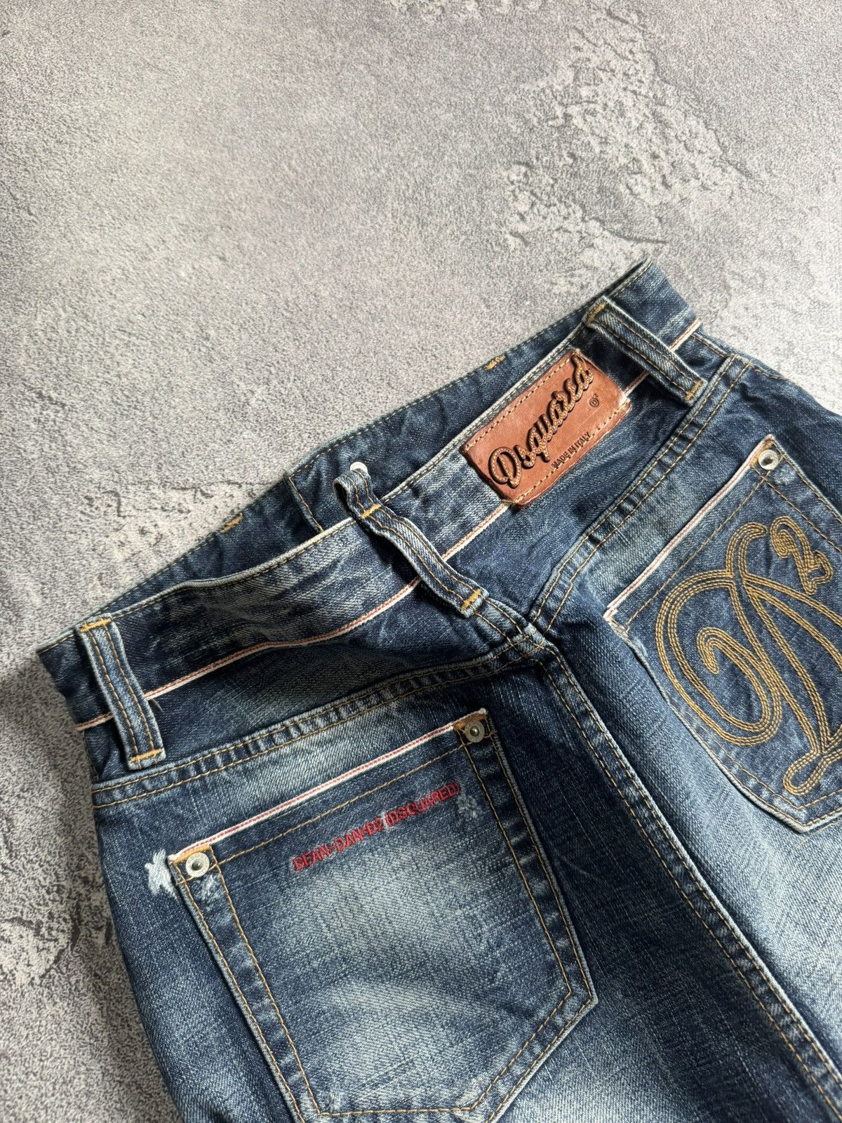 Dsquared2 Dsquared2 42size retro mini denim skirt avantgarde LGB Y2K Size 28" / US 6 / IT 42 - 2 Thumbnail