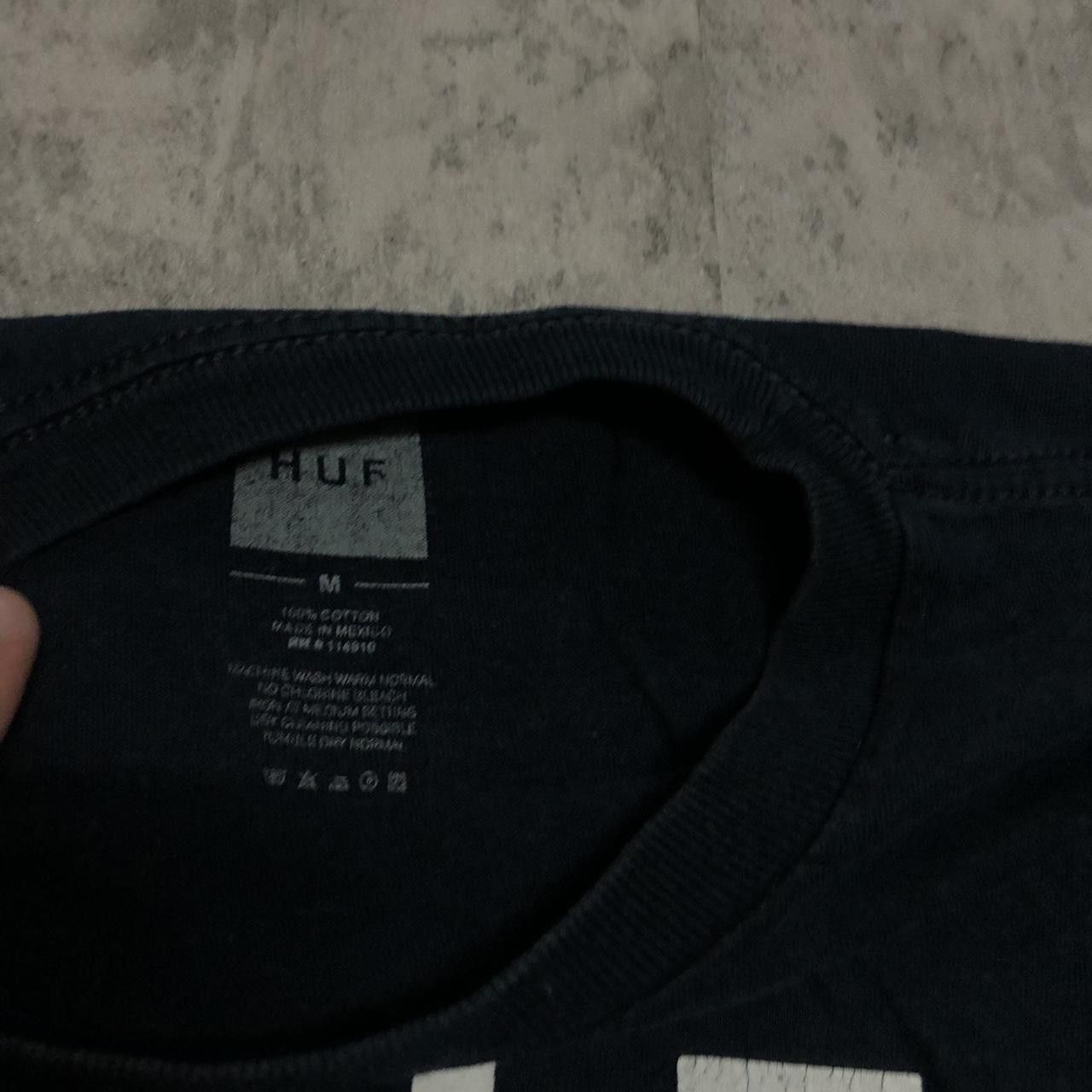 Huf Black HUF T-shirt Size US M / EU 48-50 / 2 - 3 Thumbnail