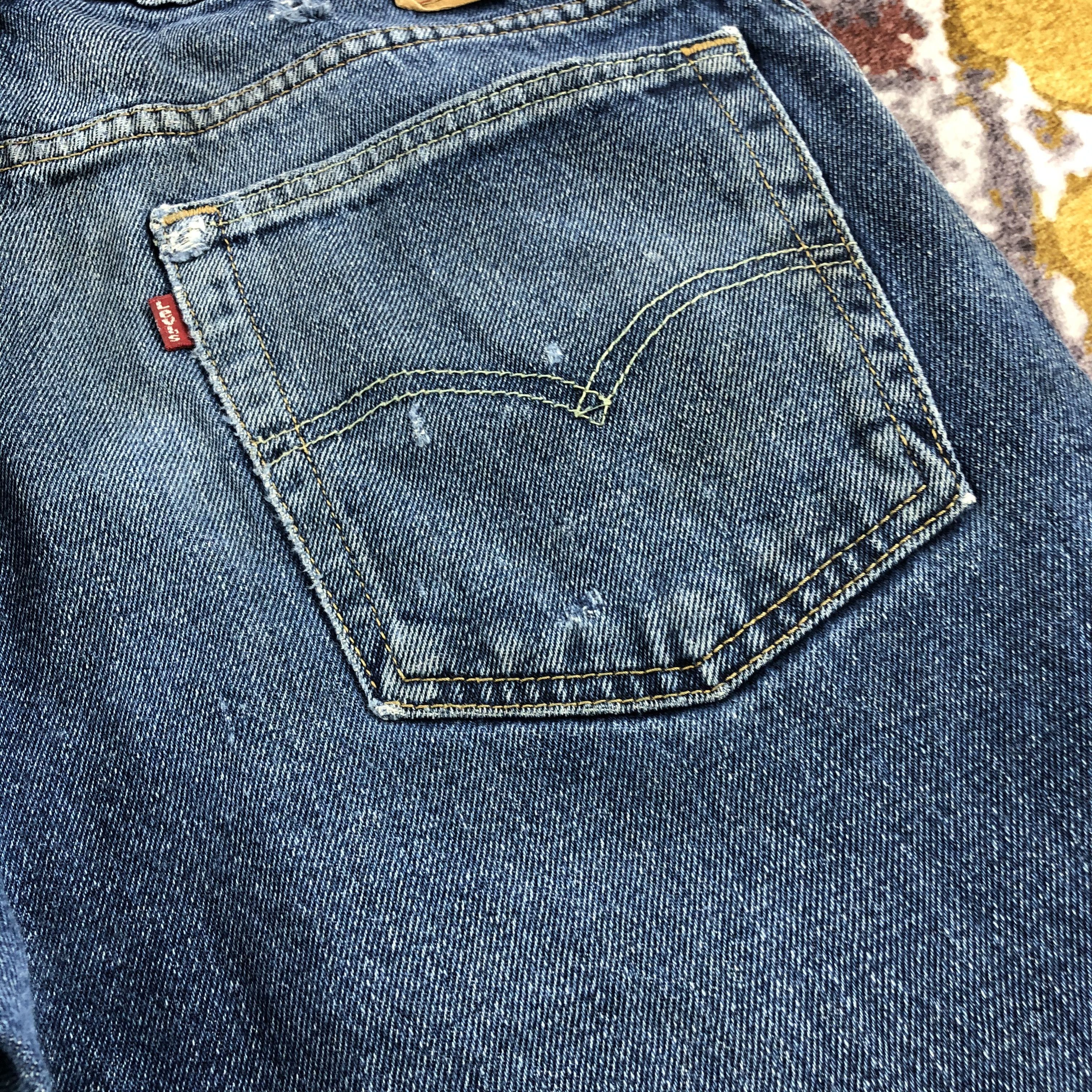 Levi's Vintage Blue Wash Levis 517 Flare Jeans-JM2497 Size US 35 - 8 Thumbnail