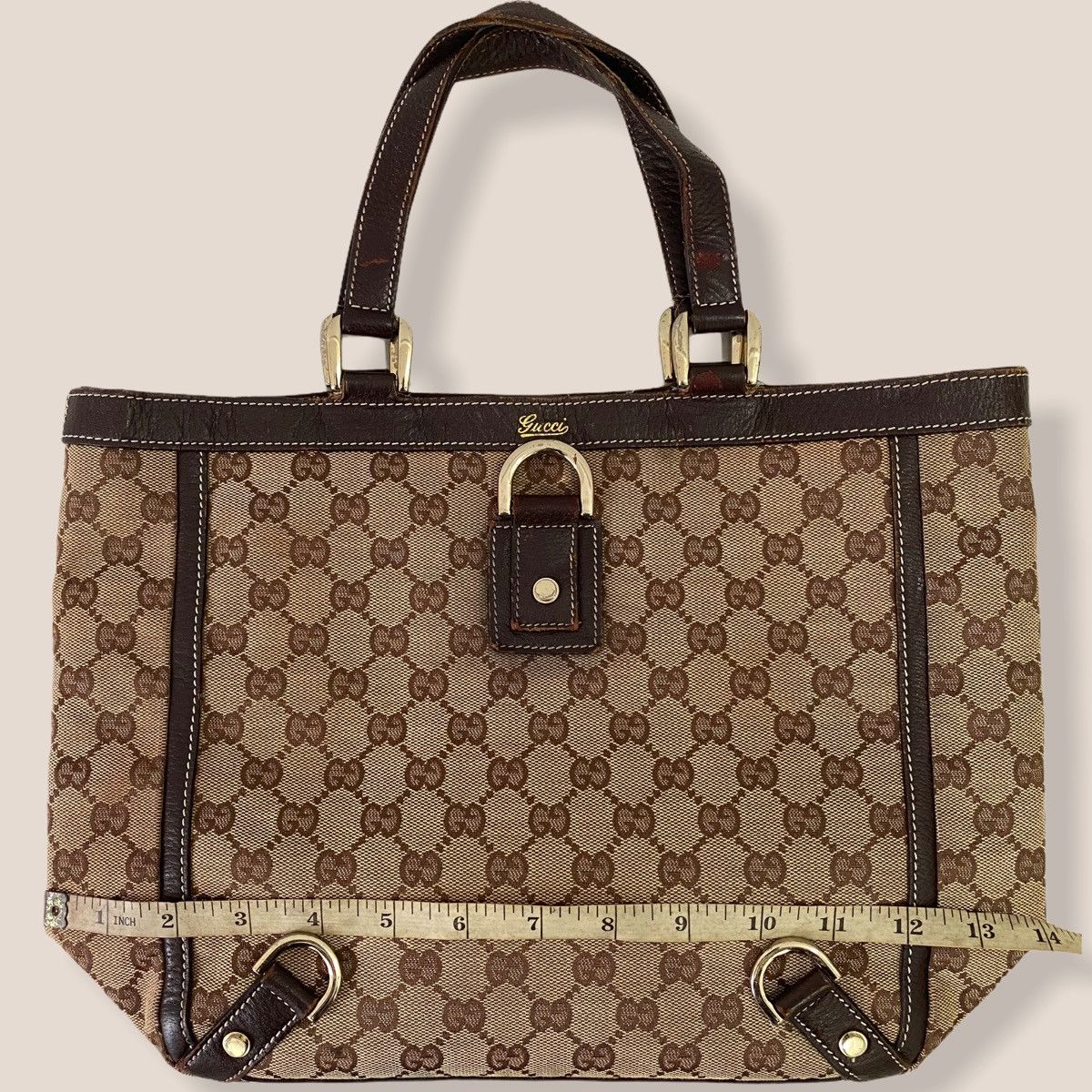 Gucci ‼️YES‼️ AUTHENTIC GUCCI GG ABBEY D-RING TOTE BAG Size ONE SIZE - 12 Thumbnail