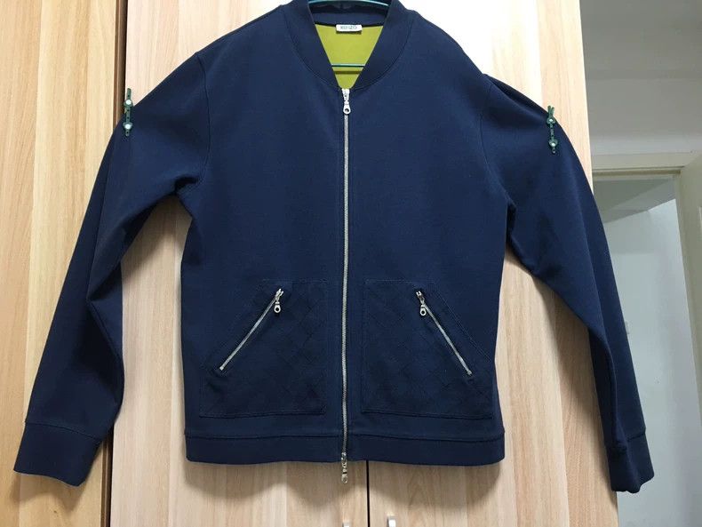Kenzo KENZO Velvet baseball collar Size US L / EU 52-54 / 3 - 1 Thumbnail