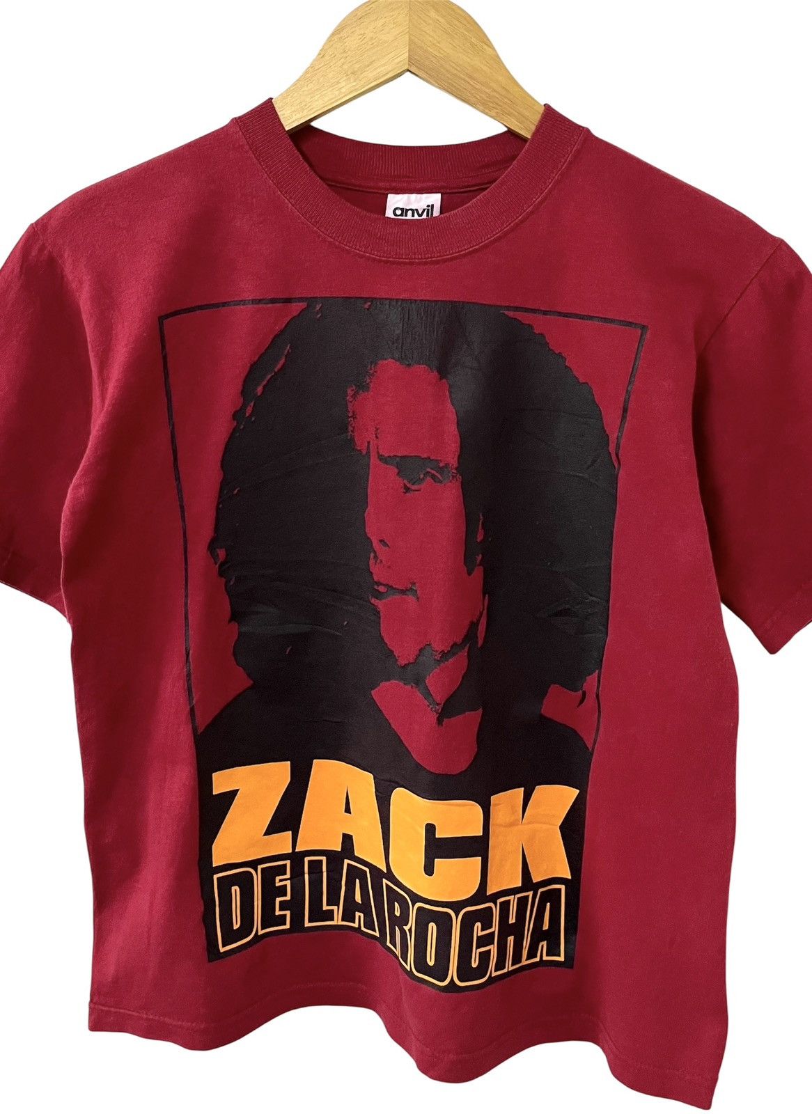 VINTAGE 00s RAGE AGAINST THE MACHINE ZACK DE LA ROCHA TSHIRT