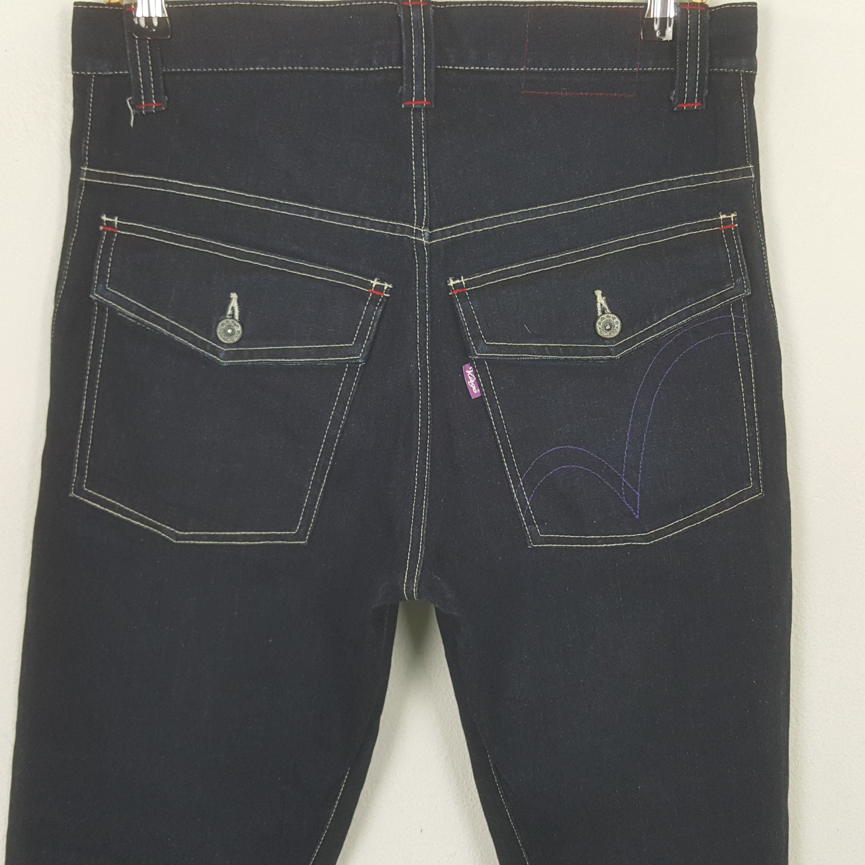 Japanese Brand Vintage Virgo Japanese Black Denim Jeans Size US 32 / EU 48 - 5 Thumbnail