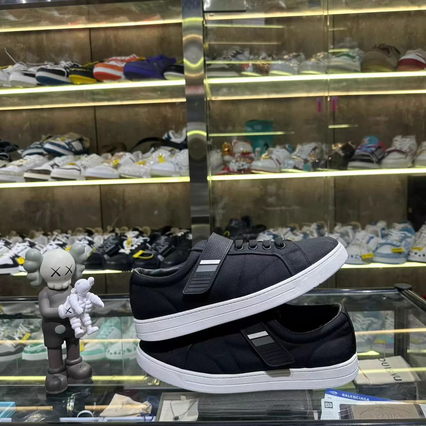 Prada Prada Velcro Black Nylon Colorway JM00873 42.5 Size US 9.5 / EU 42-43 - 4 Thumbnail