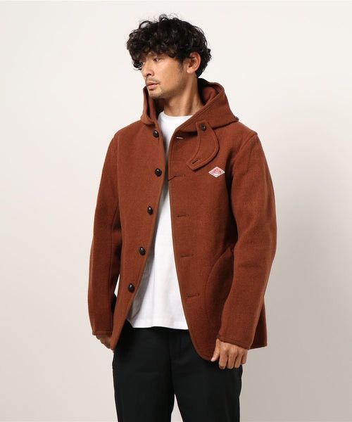 Danton × Japanese Brand 🔥 DANTON JAPAN MEN'S WOOL BUTTON JACKET Size US M / EU 48-50 / 2 - 1 Thumbnail
