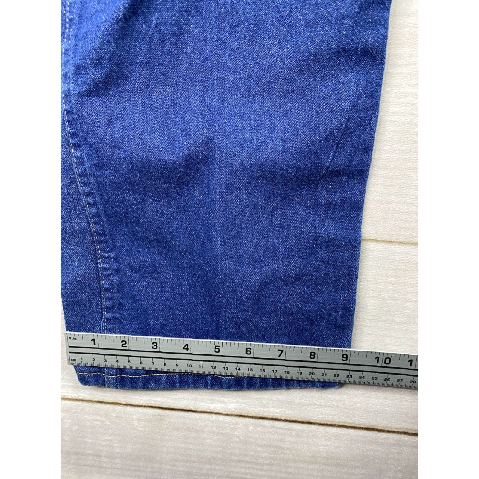 Wrangler VINTAGE Wrangler 13MWZ Jeans 54x32 Cowboy Cut Dark Wash Western Ranch Rodeo Work Y2K Size US 38 / EU 54 - 5 Thumbnail