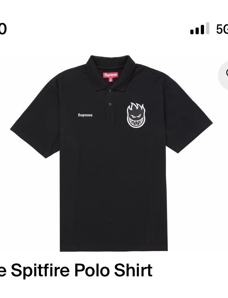 Supreme Cursive Polo | Grailed