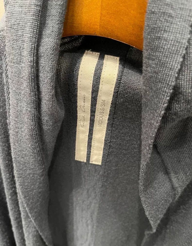 Rick Owens Rick Owens 16ss navy Cape cloaks 2501-Nextarrow Size US S / EU 44-46 / 1 - 2 Thumbnail