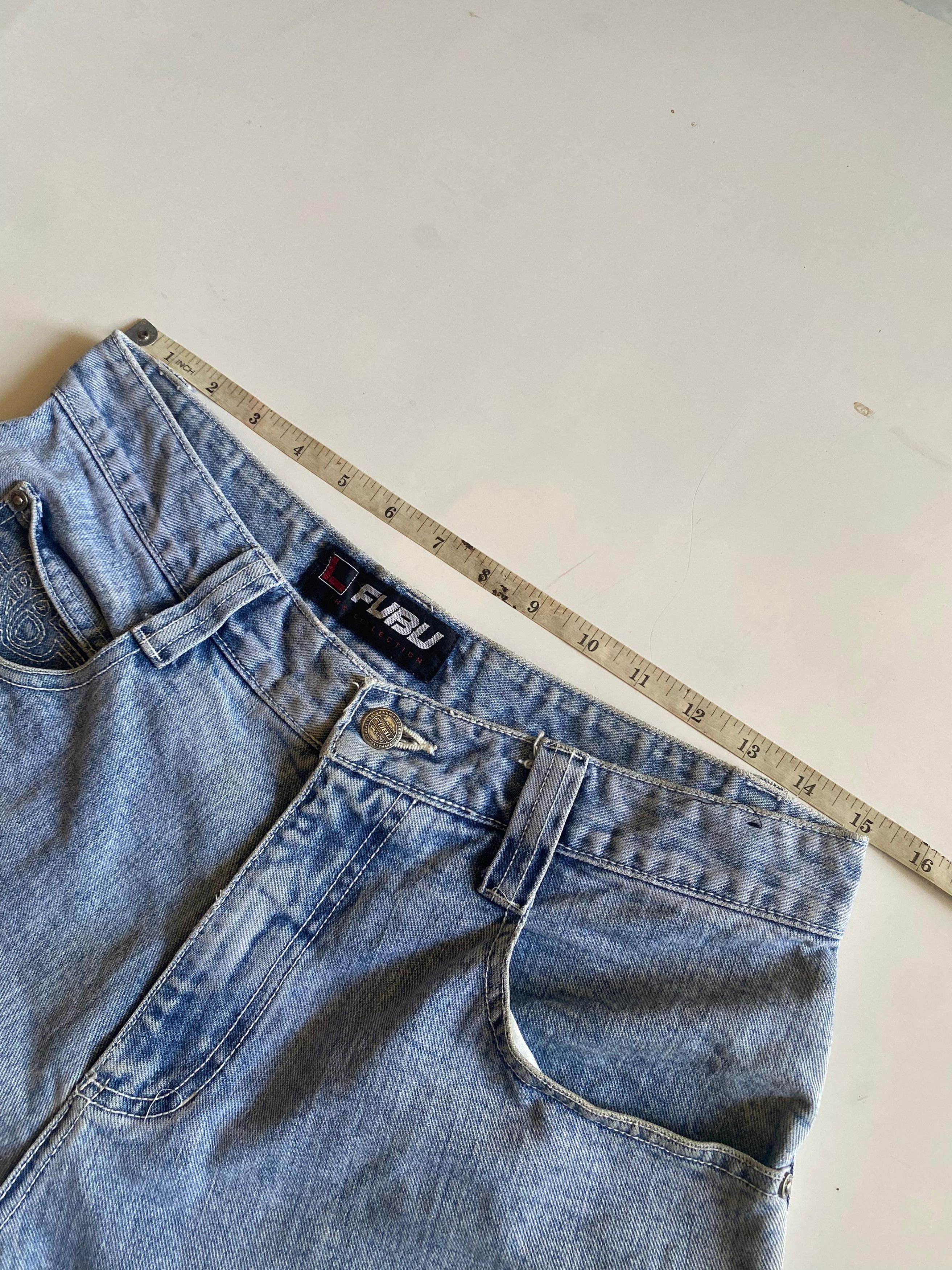 Vintage SEND OFFER 💥 Fubu y2k Denim Pants Size US 30 / EU 46 - 4 Thumbnail