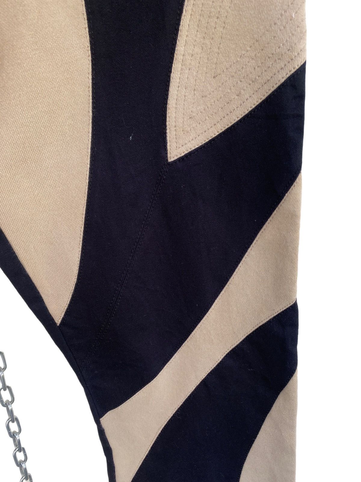 Yoshio Kubo Vintage Yoshio Kubo Reconstructed Pantss Two Fabric Size US 32 / EU 48 - 4 Thumbnail