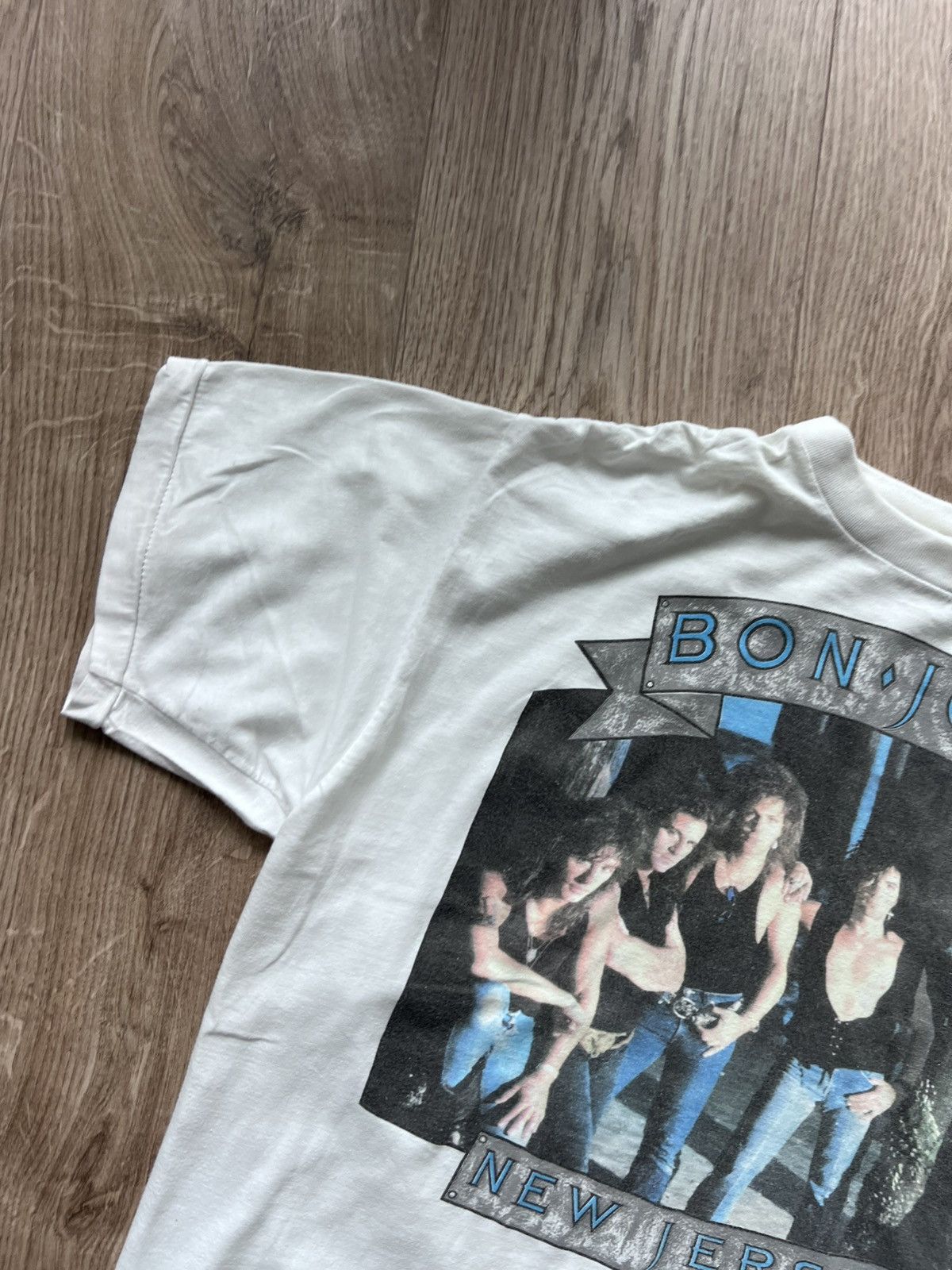 Vintage Vintage mega rare tee Bon Jovi 80’s Size US M / EU 48-50 / 2 - 12 Thumbnail