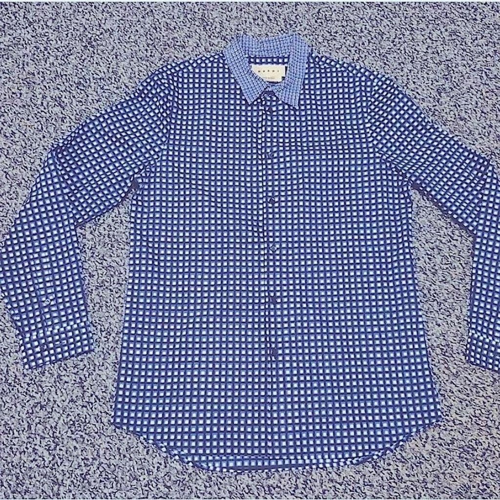 Marni Marni Men's Italian Button-Up Shirt Size US L / EU 52-54 / 3 - 3 Thumbnail