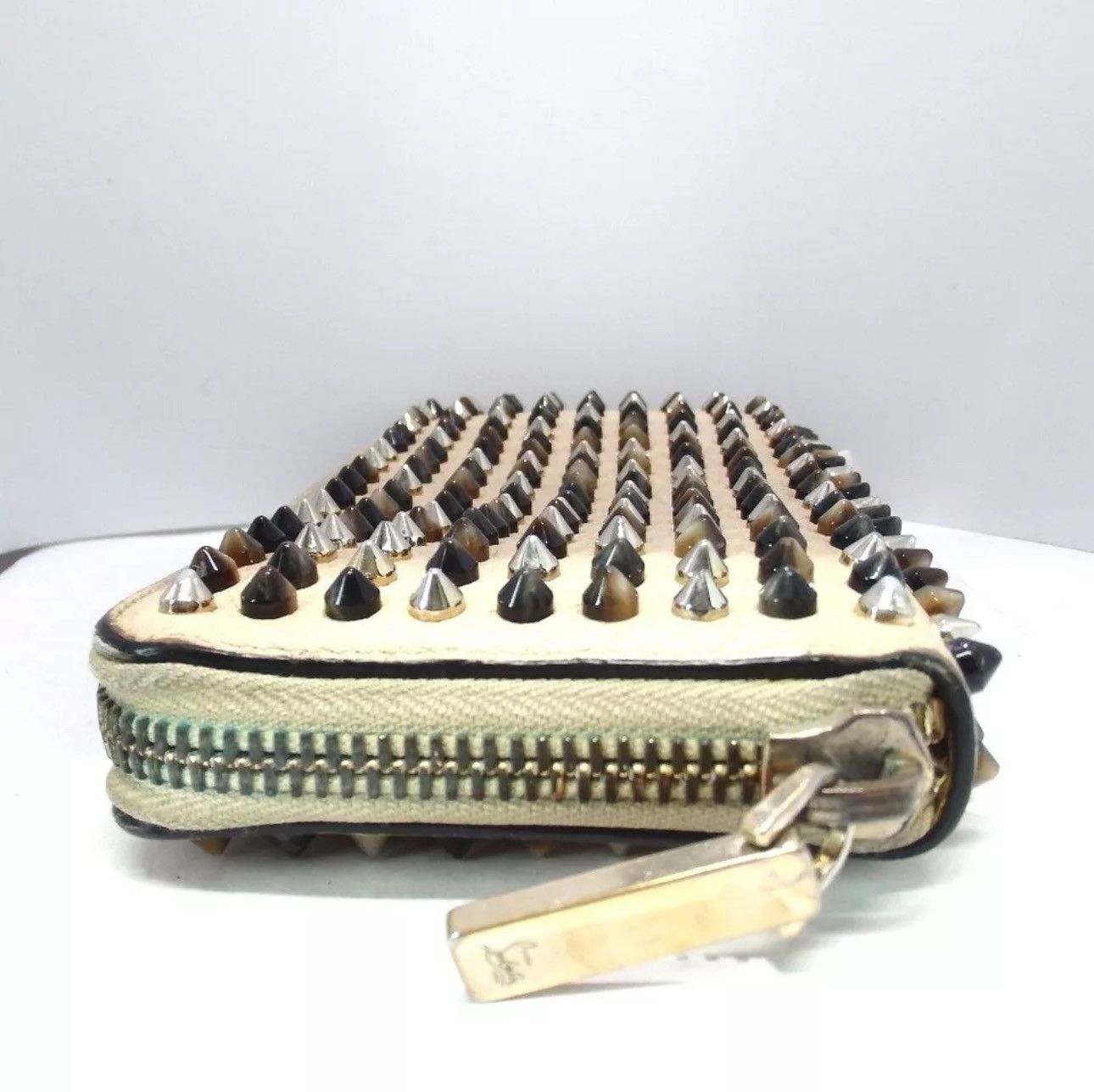 Christian Louboutin Christian Louboutin Panettone leather wallet Black Size ONE SIZE - 3 Thumbnail
