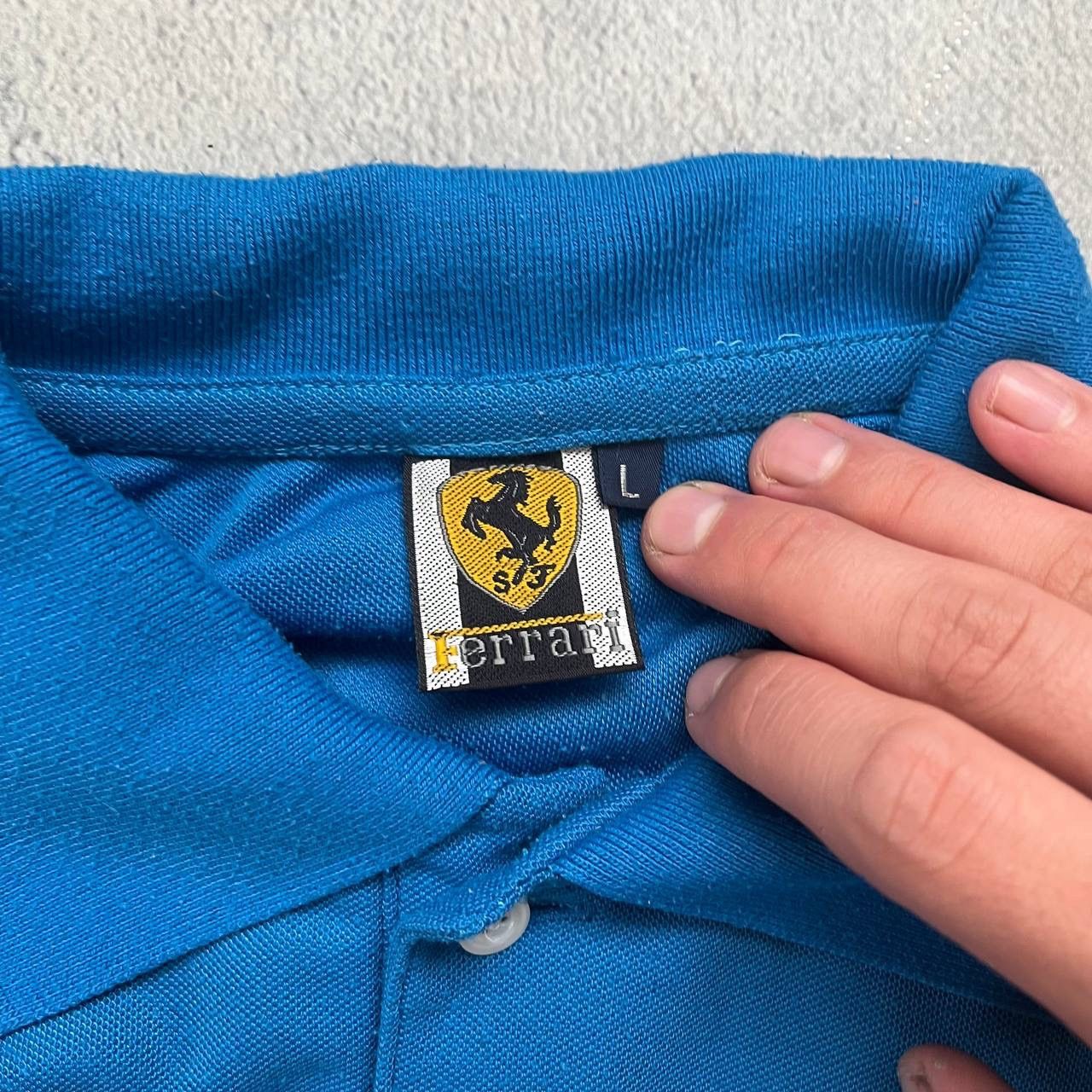 Formula 1 × Vintage Vintage Ferrari Formula 1 Racing Polo Size US L / EU 52-54 / 3 - 9 Thumbnail
