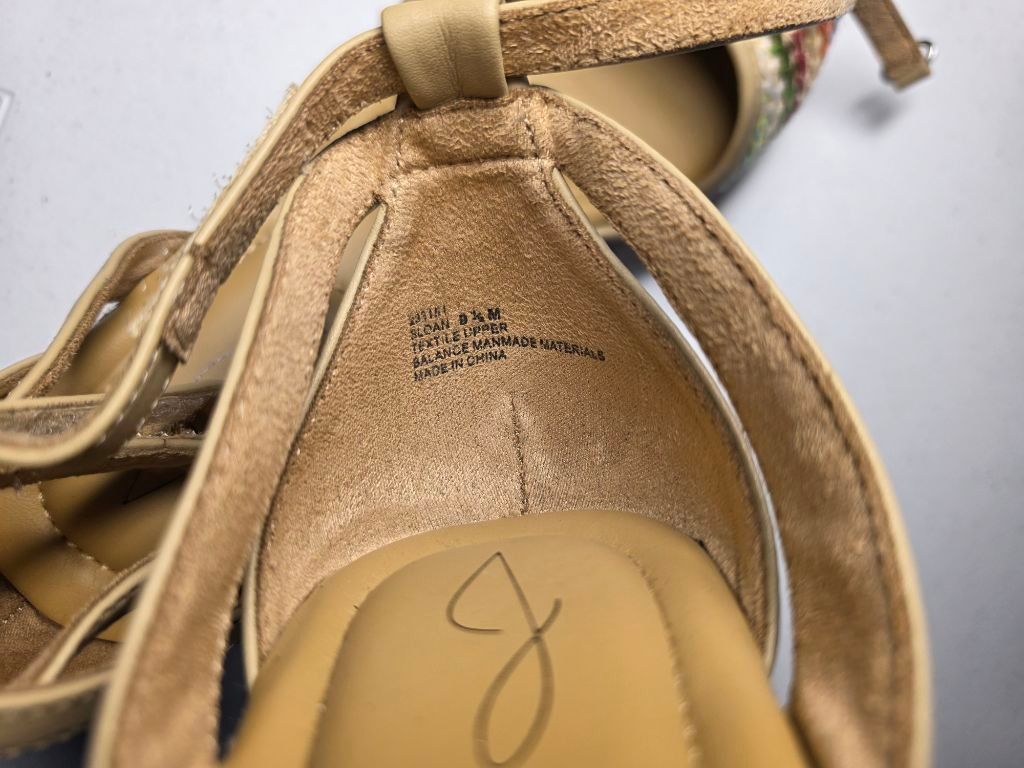 Joie Joie Rainbow Raffia Espadrille Wedge Sandals Size 9.5M Coast Size US 9.5 / IT 39.5 - 10 Thumbnail