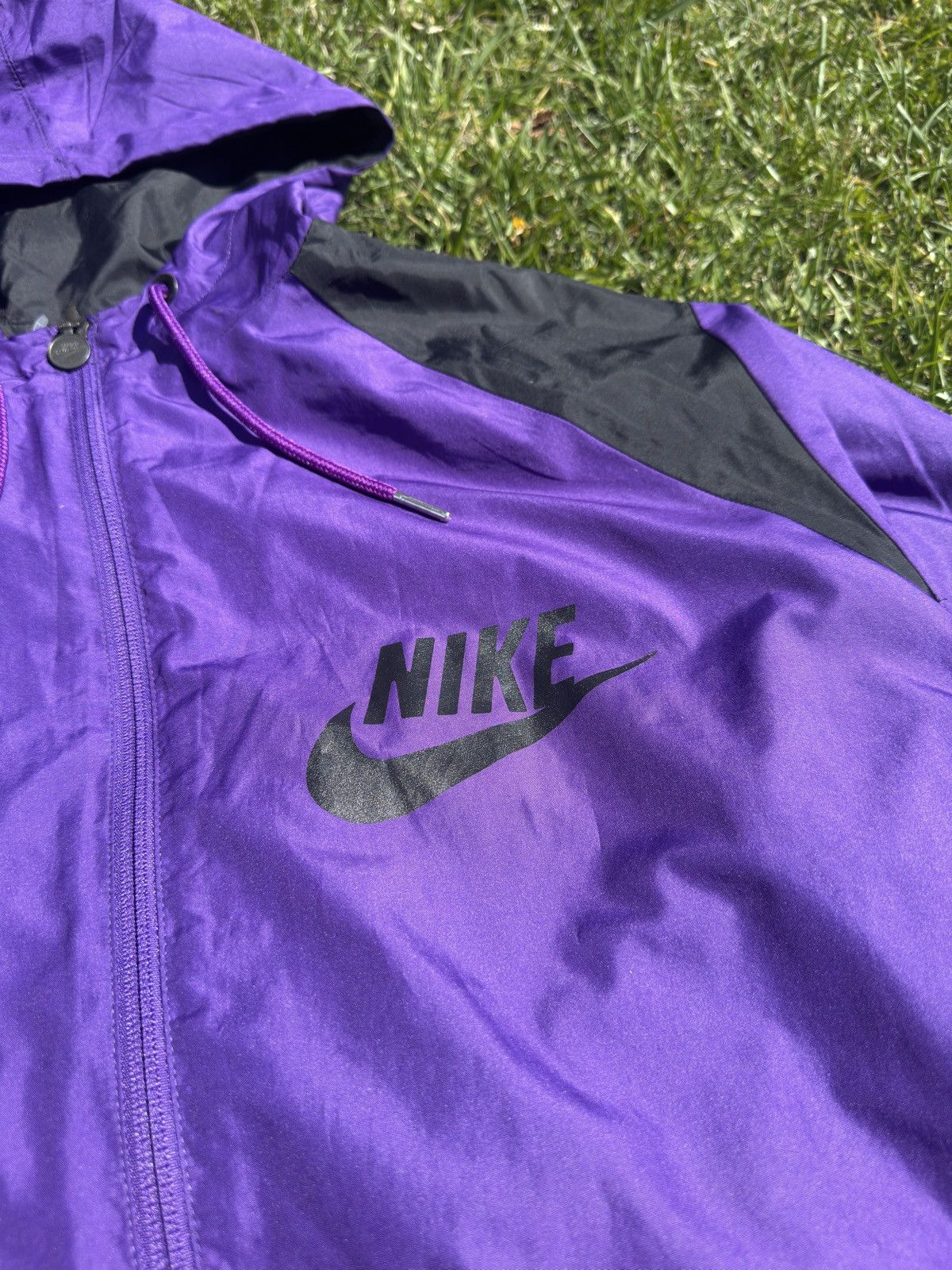 Nike Nike jacket vintage neylon Size US L / EU 52-54 / 3 - 8 Thumbnail