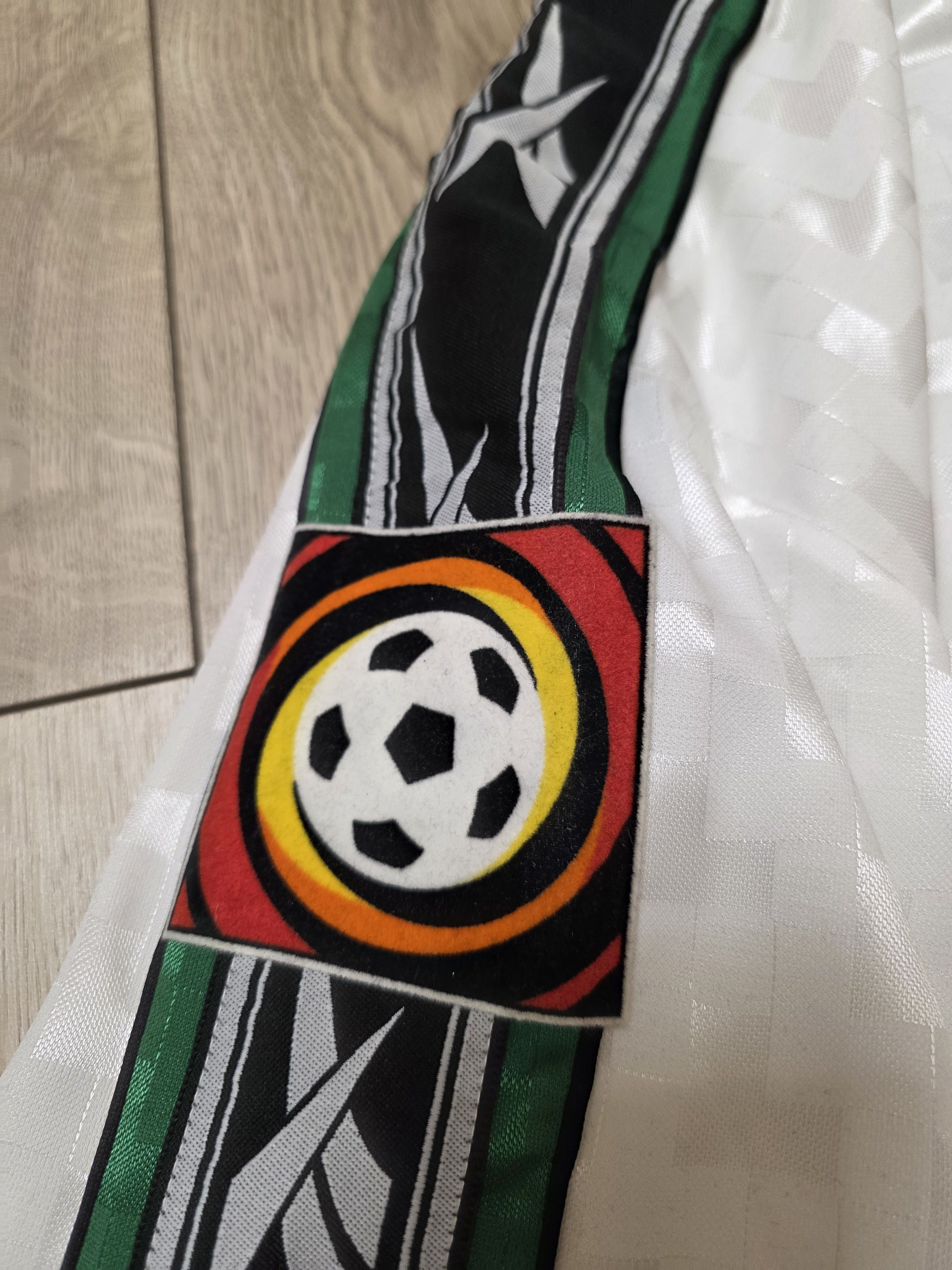 Vintage BORUSSIA MONCHENGLADBACH 1998 1999 MATCH WORN FOOTBALL Size US XL / EU 56 / 4 - 7 Thumbnail